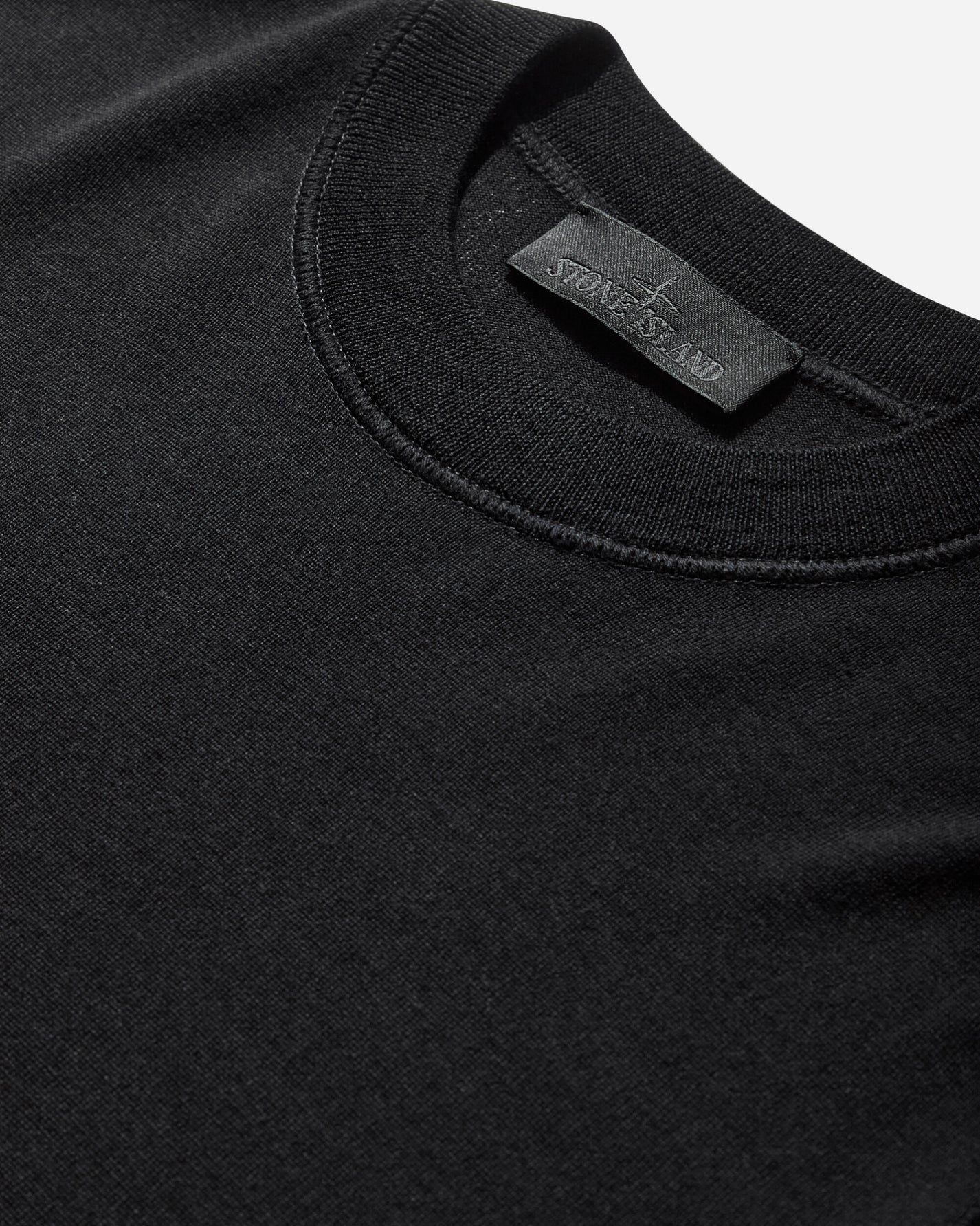Stone Island Crew Neck Black Sweatshirts Crewneck L2S155100074S00FC V0029
