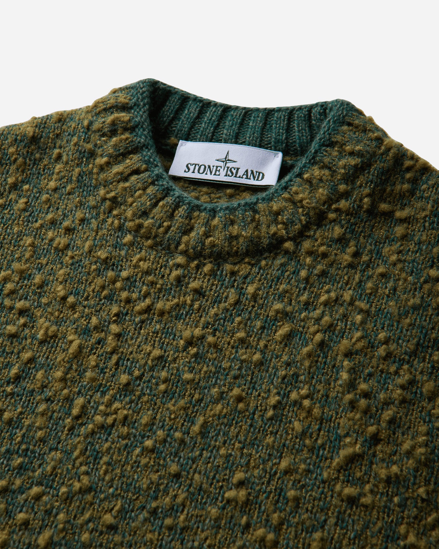 Stone Island Crew Neck Dark Green Sweatshirts Crewneck L2S155100031S0N20 V0M5S