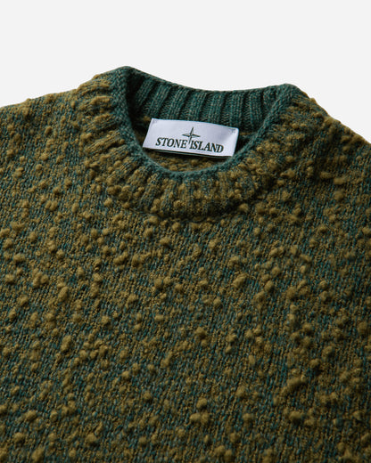 Stone Island Crew Neck Dark Green Sweatshirts Crewneck L2S155100031S0N20 V0M5S