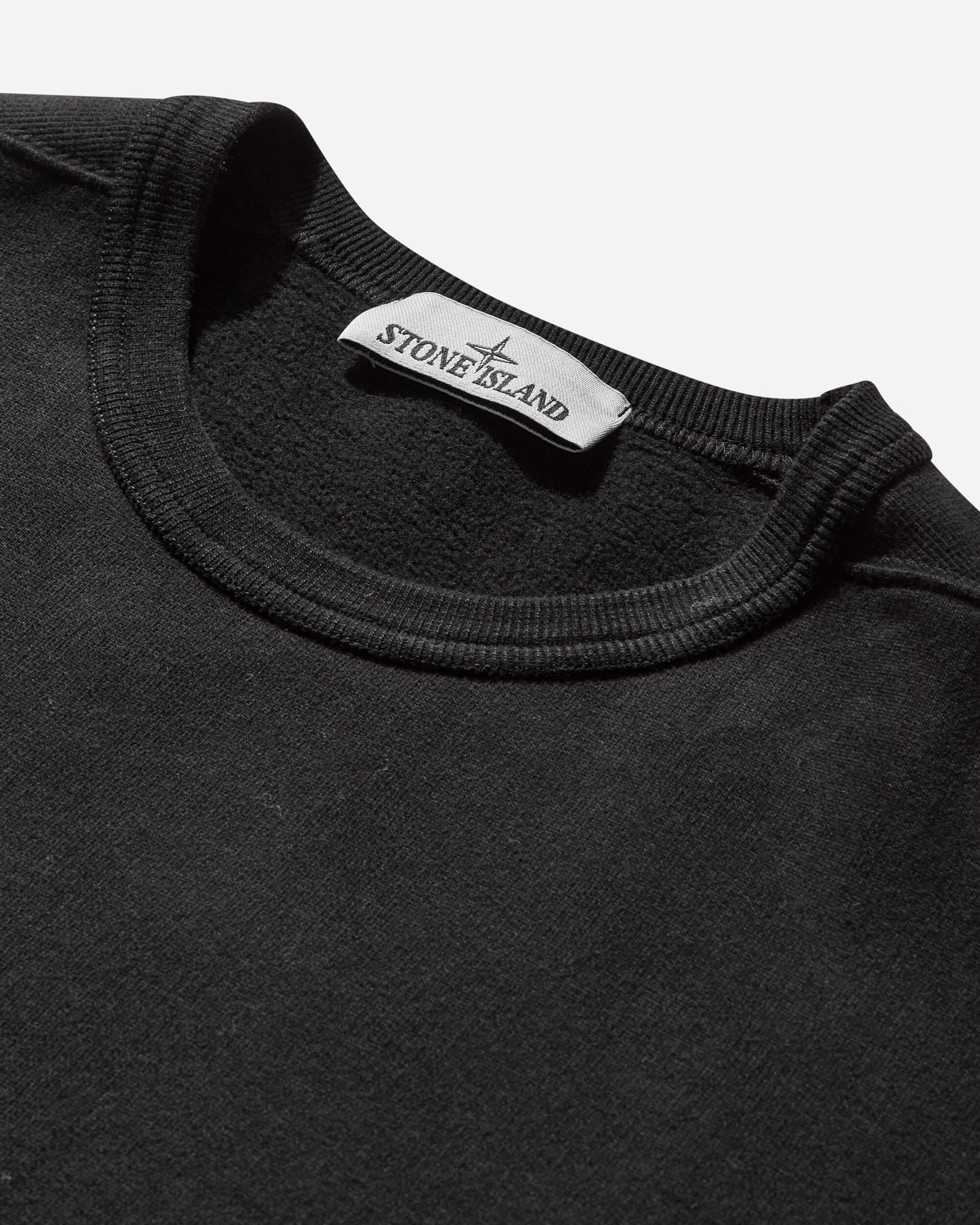 Stone Island Crewneck Sweatshirt Black Sweatshirts Crewneck K2S15-6100028-S0A20 V0029