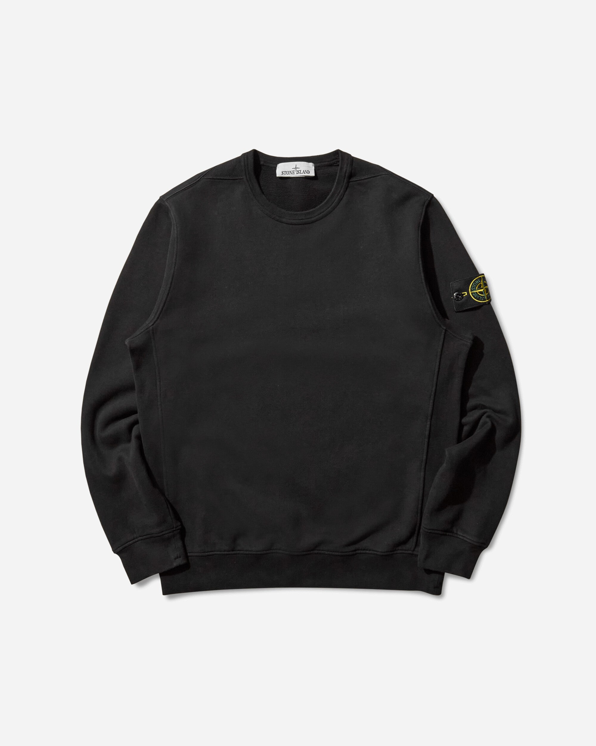 Stone Island Crewneck Sweatshirt Black Sweatshirts Crewneck K2S15-6100028-S0A20 V0029