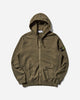 Stone Island Hooded Full Zip Sweatshirt Green Sweatshirts Crewneck K2S15-6100067-S0A20 V0054