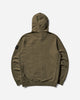 Stone Island Hooded Full Zip Sweatshirt Green Sweatshirts Crewneck K2S15-6100067-S0A20 V0054