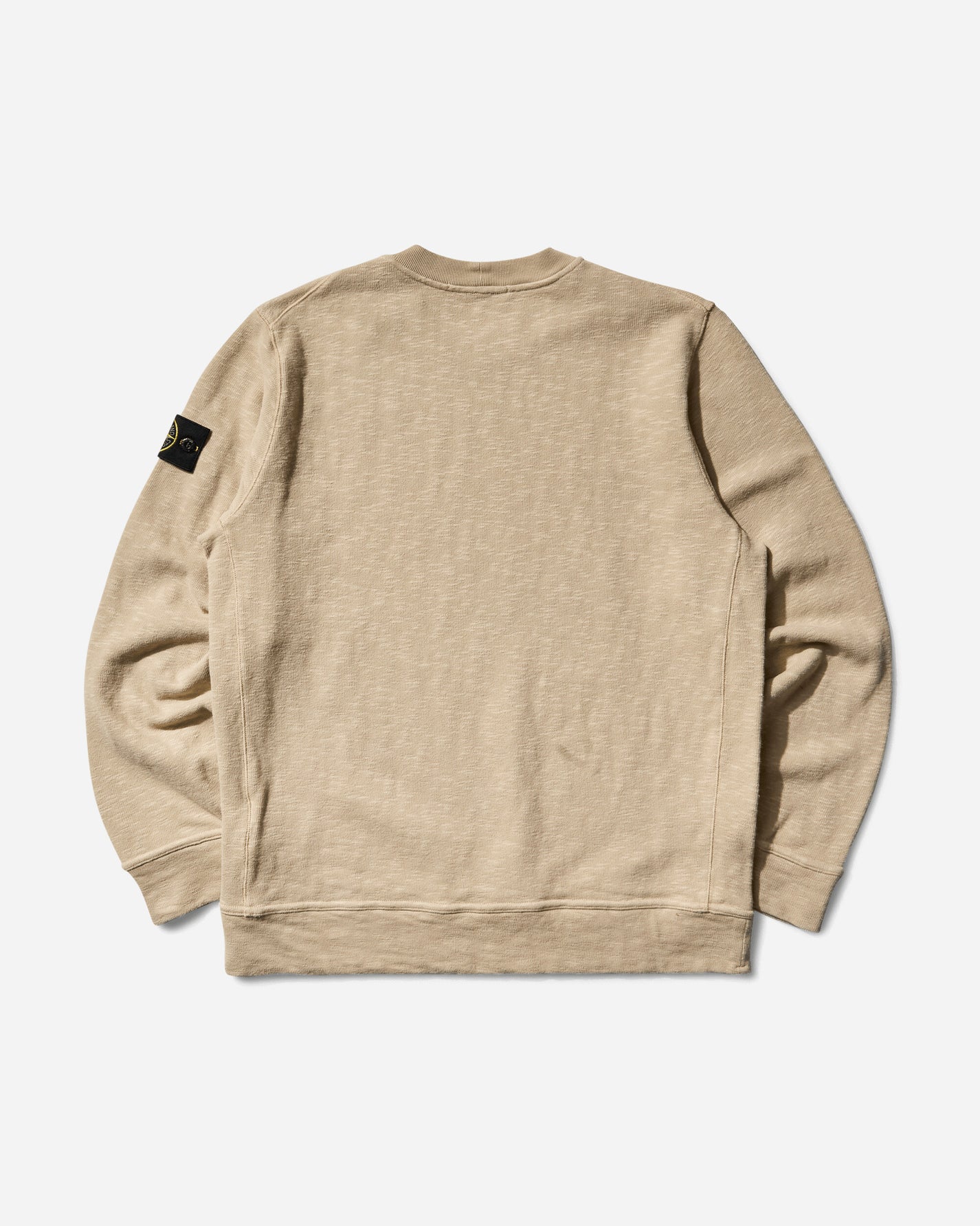 Stone Island Jersey Cotton Vanise' Garzato Crewneck Sweatshirt Desert Sand Sweatshirts Crewneck K2S15-6100053-S0238 V009A