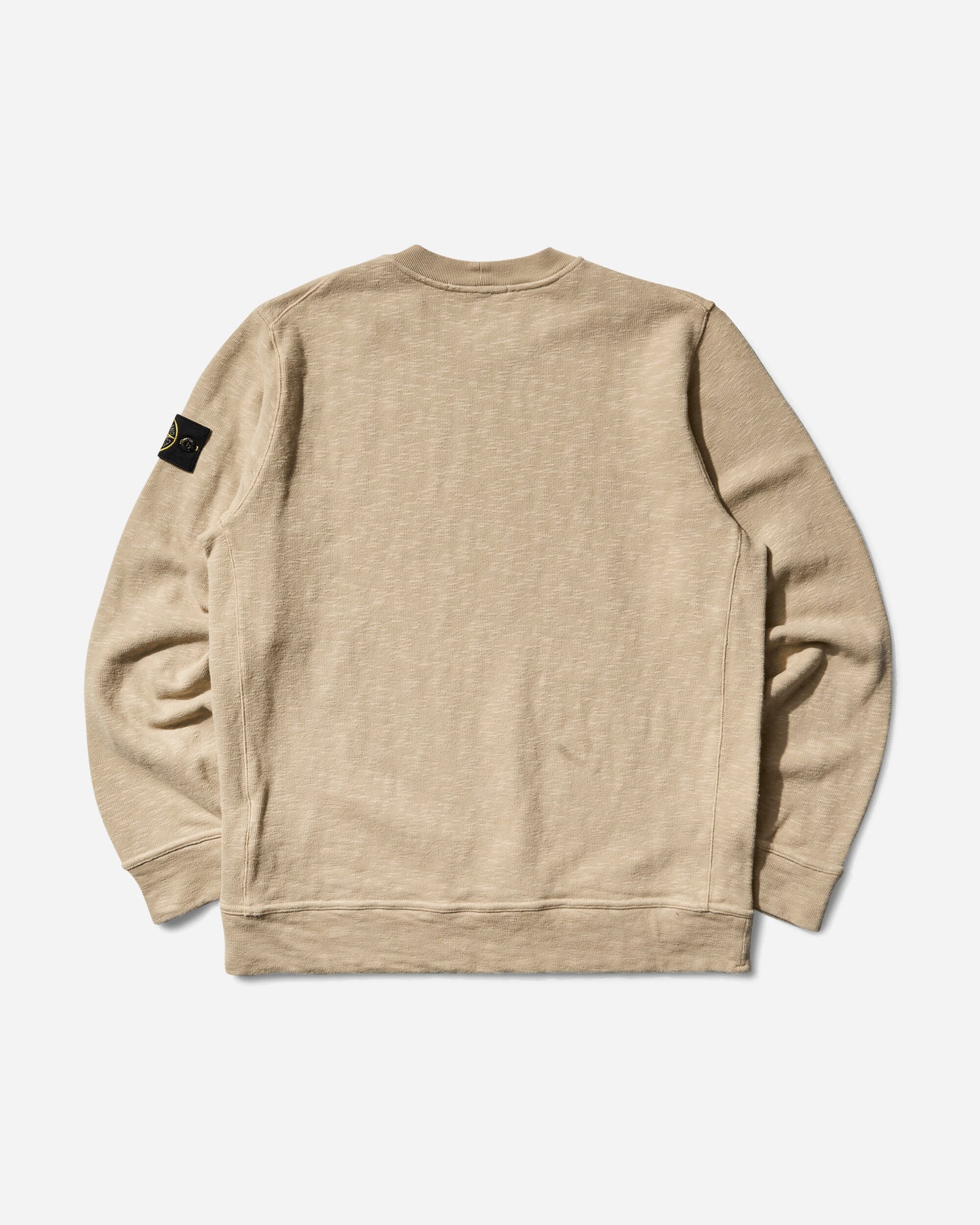 Stone Island Jersey Cotton Vanise' Garzato Crewneck Sweatshirt Desert Sand Sweatshirts Crewneck K2S15-6100053-S0238 V009A