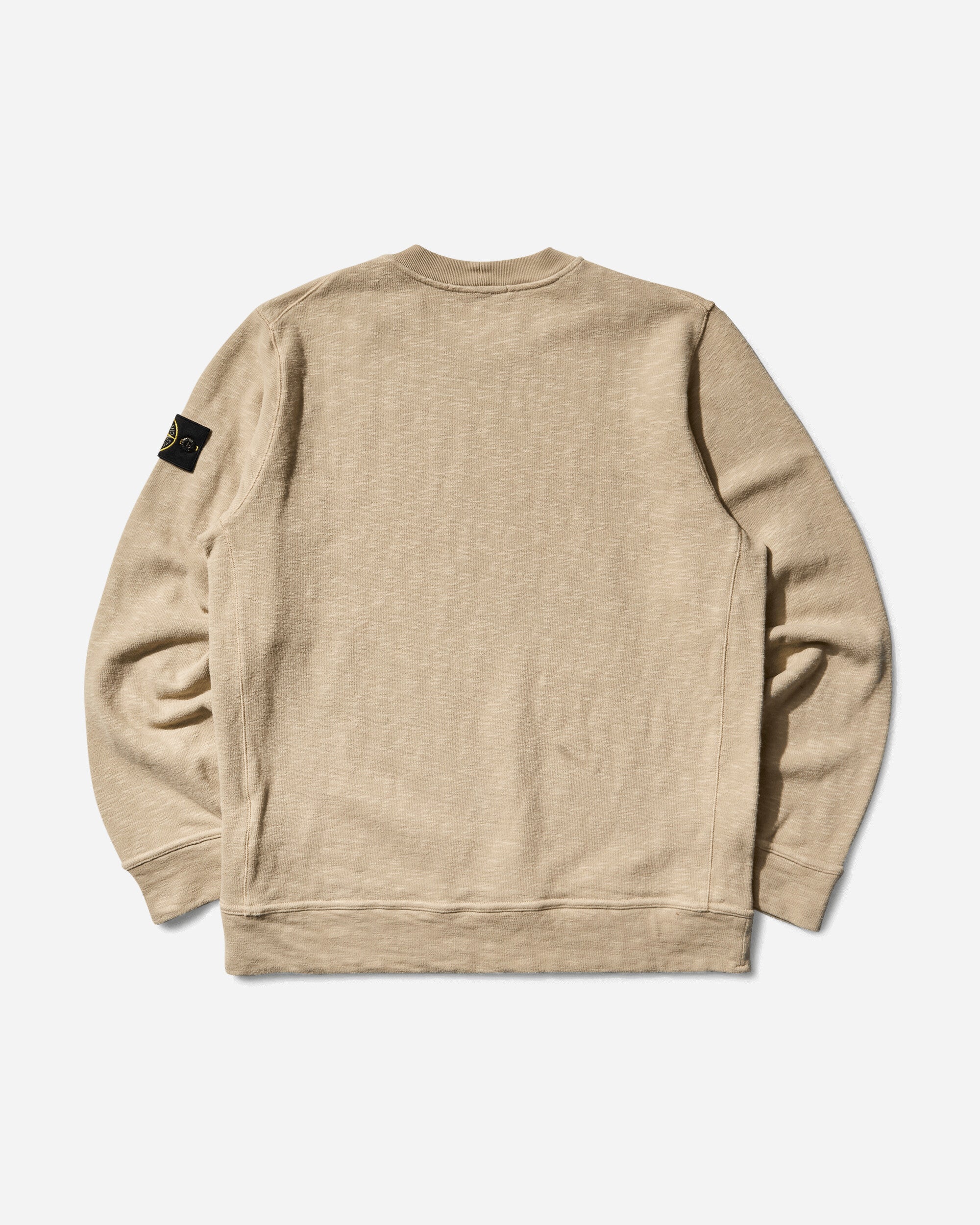 Stone Island Jersey Cotton Vanise' Garzato Crewneck Sweatshirt Desert Sand Sweatshirts Crewneck K2S15-6100053-S0238 V009A