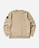 Stone Island Jersey Cotton Vanise' Garzato Crewneck Sweatshirt Desert Sand Sweatshirts Crewneck K2S15-6100053-S0238 V009A