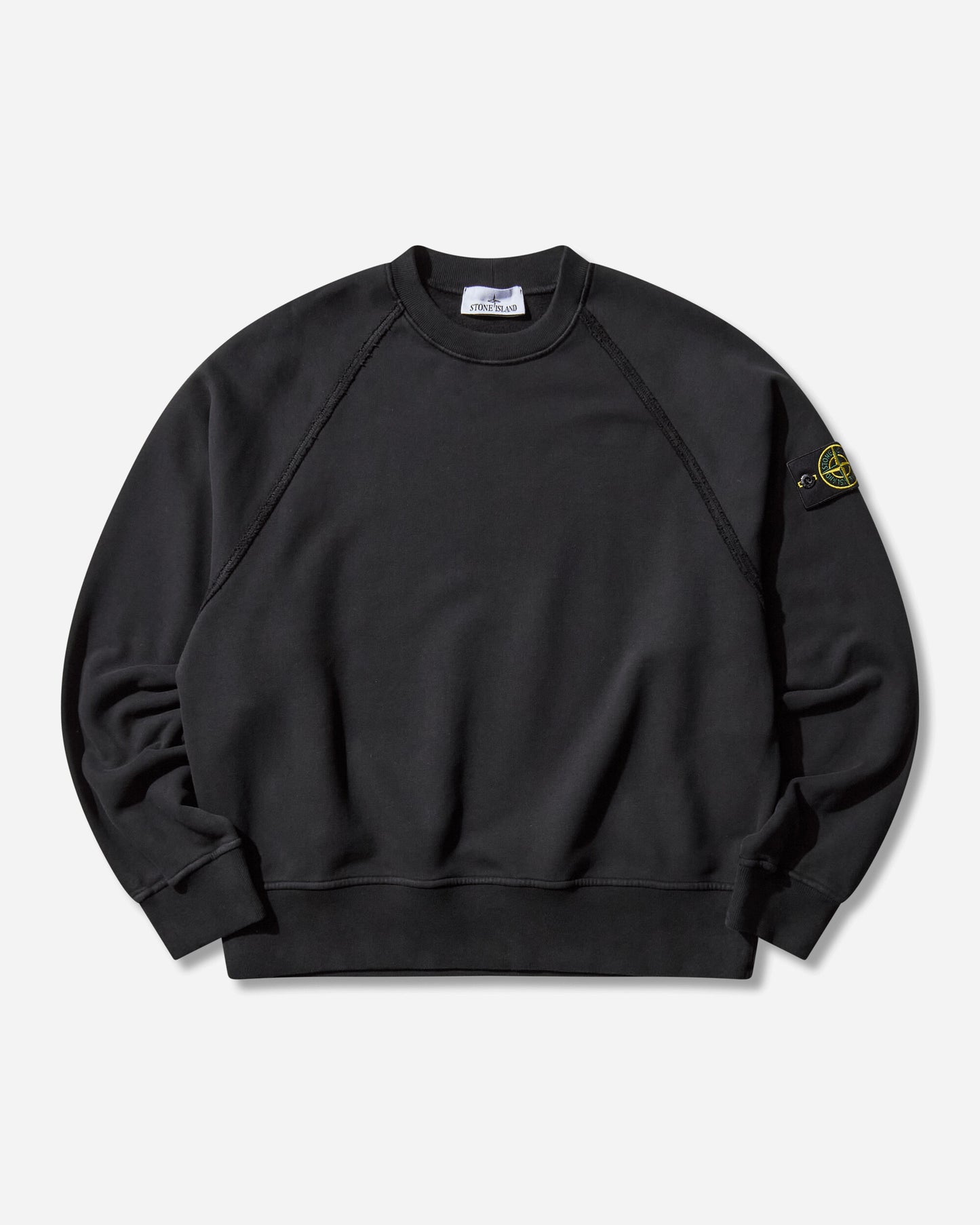 Stone Island Oversize Fit Hoodie Sweatshirt Black Sweatshirts Crewneck K2S15-6100022-S0A20 V0029