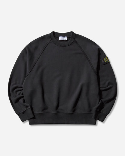 Stone Island Oversize Fit Hoodie Sweatshirt Black Sweatshirts Crewneck K2S15-6100022-S0A20 V0029
