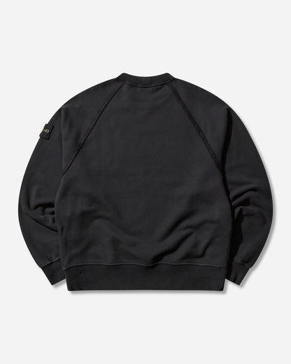 Stone Island Oversize Fit Hoodie Sweatshirt Black Sweatshirts Crewneck K2S15-6100022-S0A20 V0029