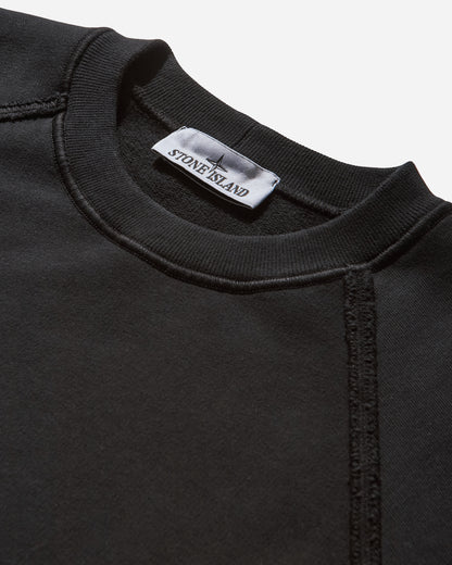 Stone Island Oversize Fit Hoodie Sweatshirt Black Sweatshirts Crewneck K2S15-6100022-S0A20 V0029