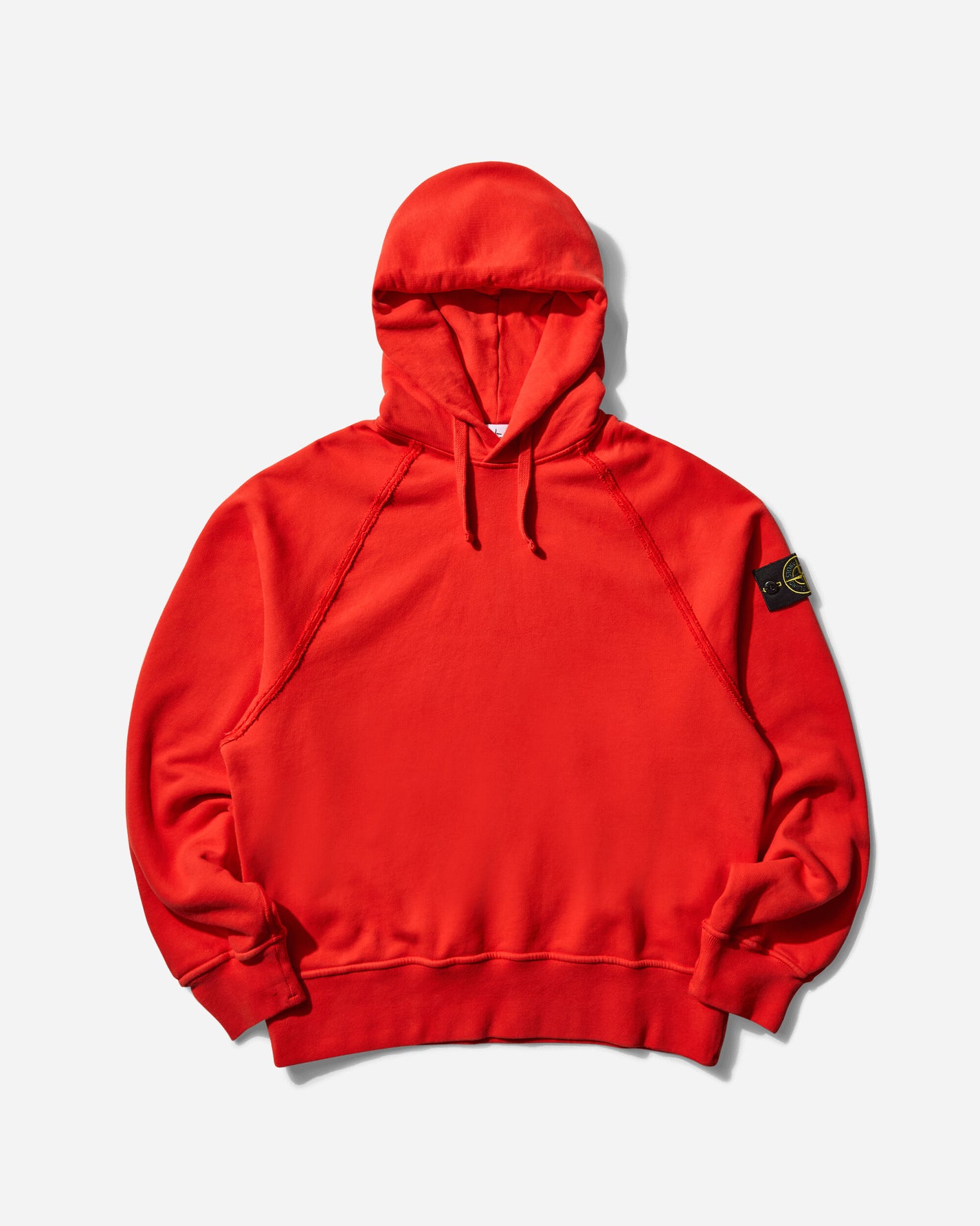Stone Island Oversize Fit Hoodie Sweatshirt Scarlet Red Sweatshirts Crewneck K2S15-6100023-S0A20 V0018
