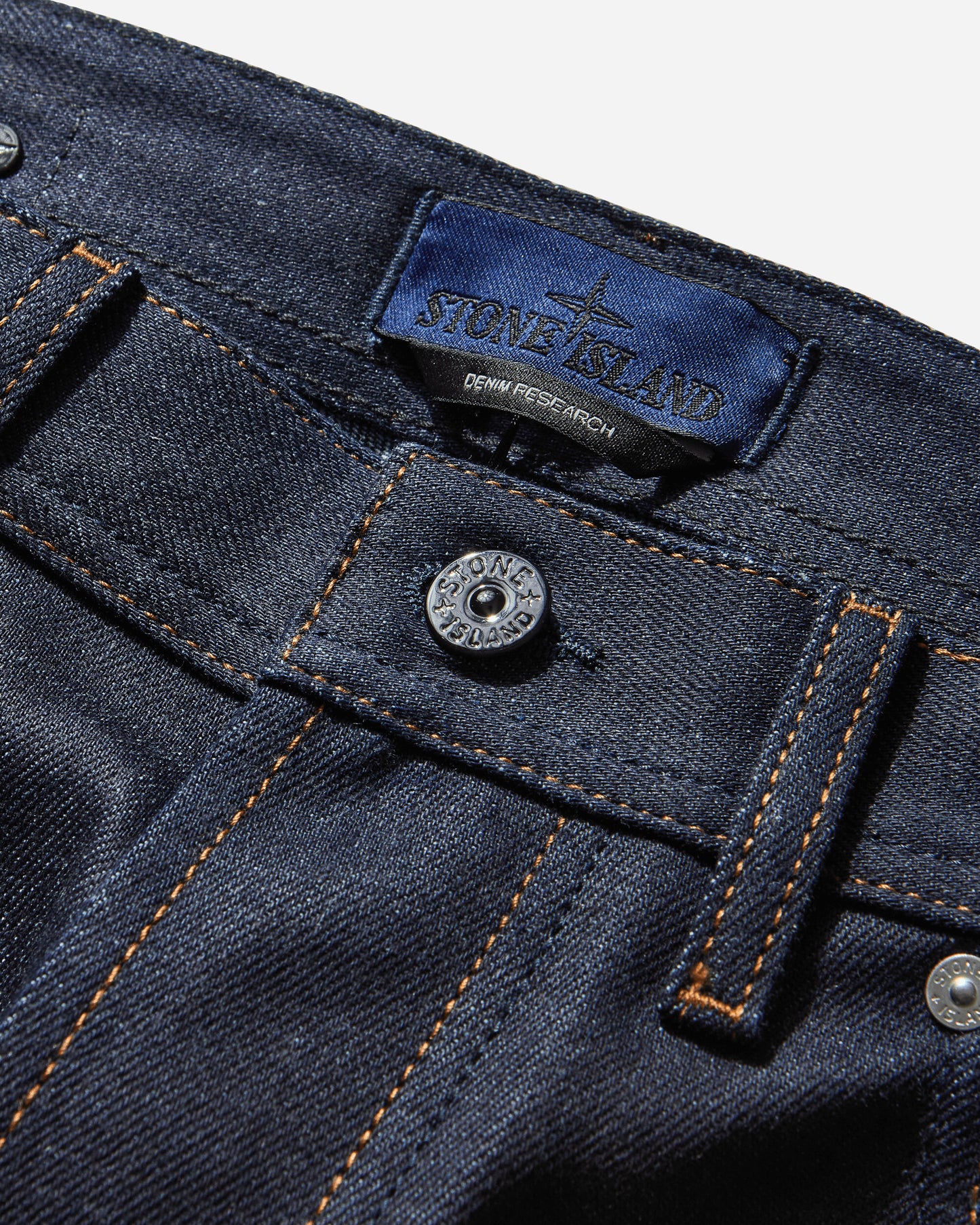 Stone Island Indigo Denim Raw Loose Blue Raw Pants Denim K2S15-J100006-S00J8 VJ200