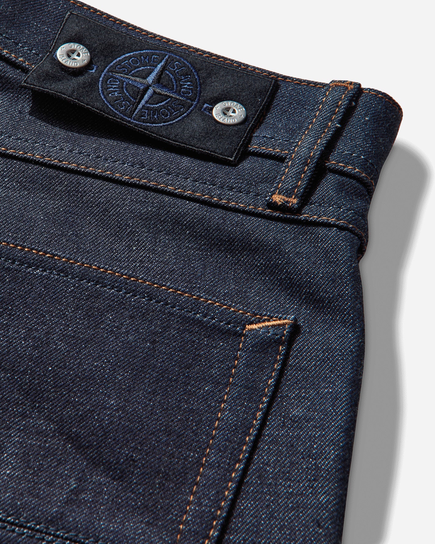Stone Island Selvedge Indigo Denim Raw Straight Blue Raw Pants Denim K2S15-J100008-S0J13 VJ200