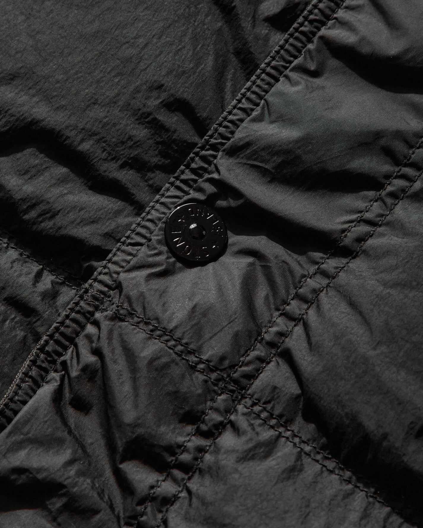 Stone Island Crinkle Reps Bomber Jacket Black Coats and Jackets Down Jackets K2S15-4100010-S0A23 V0029