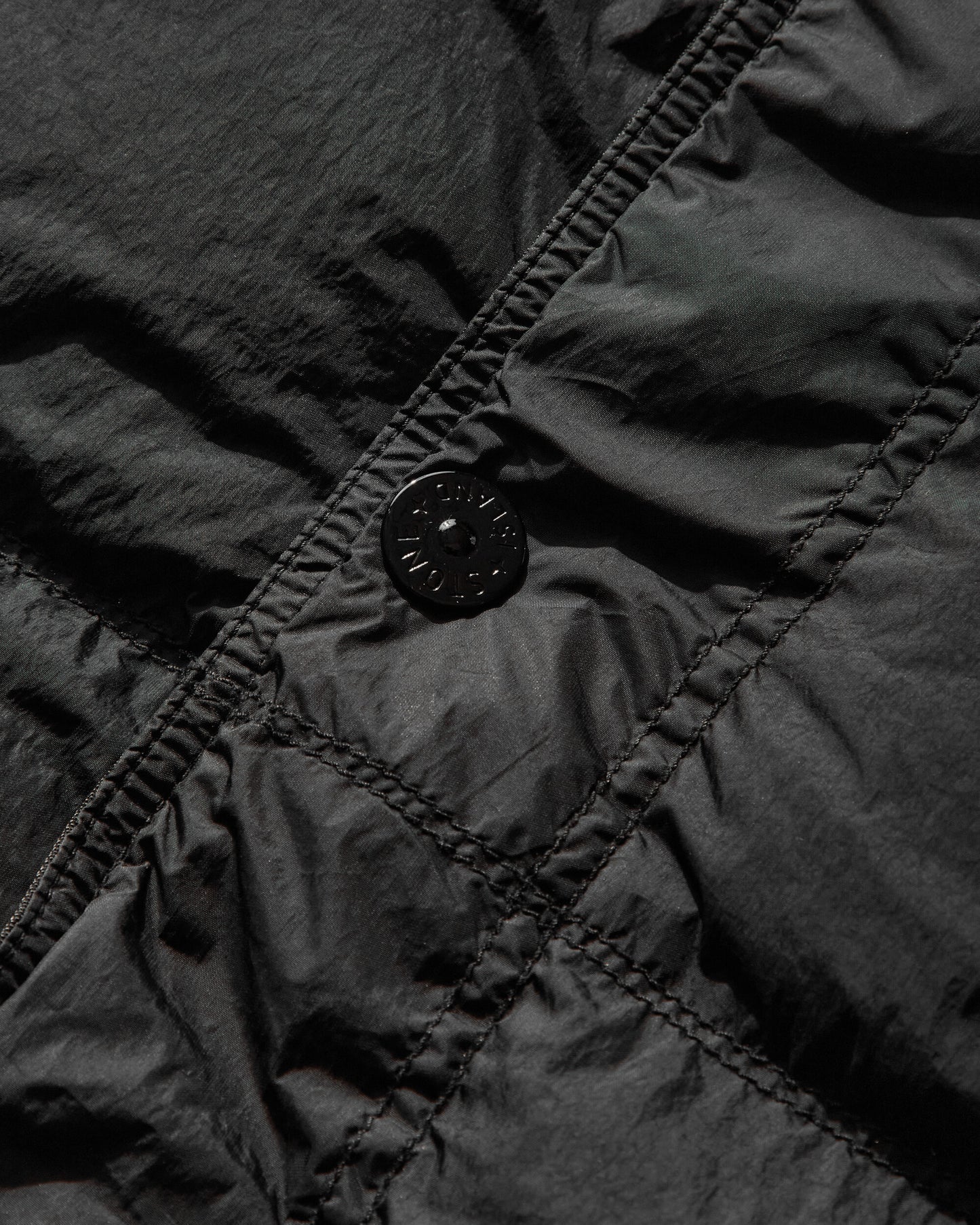 Stone Island Crinkle Reps Bomber Jacket Black Coats and Jackets Down Jackets K2S15-4100010-S0A23 V0029