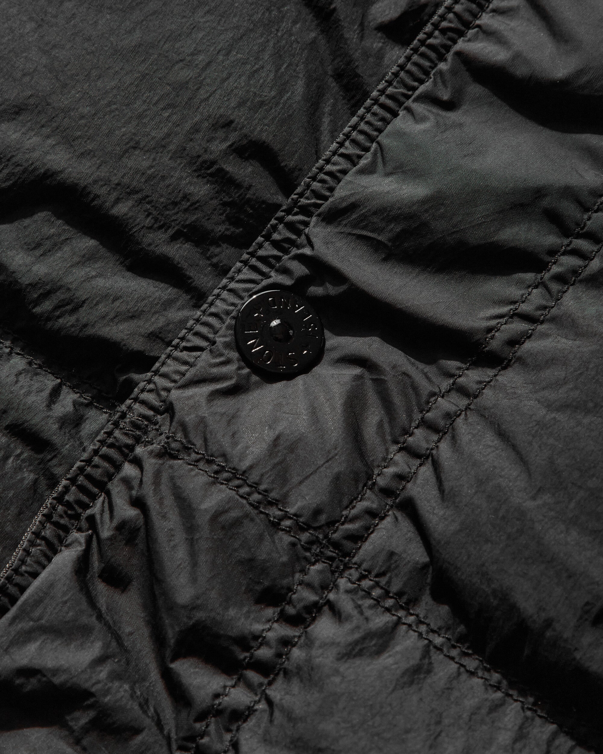 Stone Island Crinkle Reps Bomber Jacket Black Coats and Jackets Down Jackets K2S15-4100010-S0A23 V0029