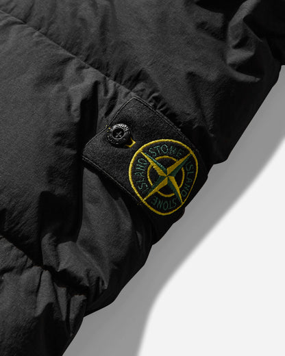 Stone Island Crinkle Reps Bomber Jacket Black Coats and Jackets Down Jackets K2S15-4100010-S0A23 V0029