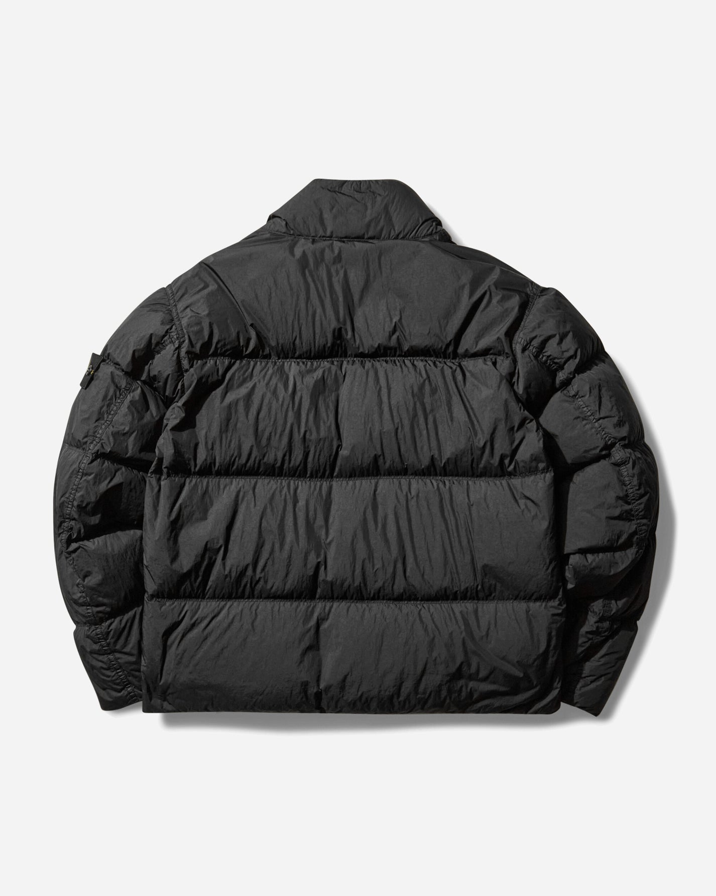 Stone Island Crinkle Reps Bomber Jacket Black Coats and Jackets Down Jackets K2S15-4100010-S0A23 V0029