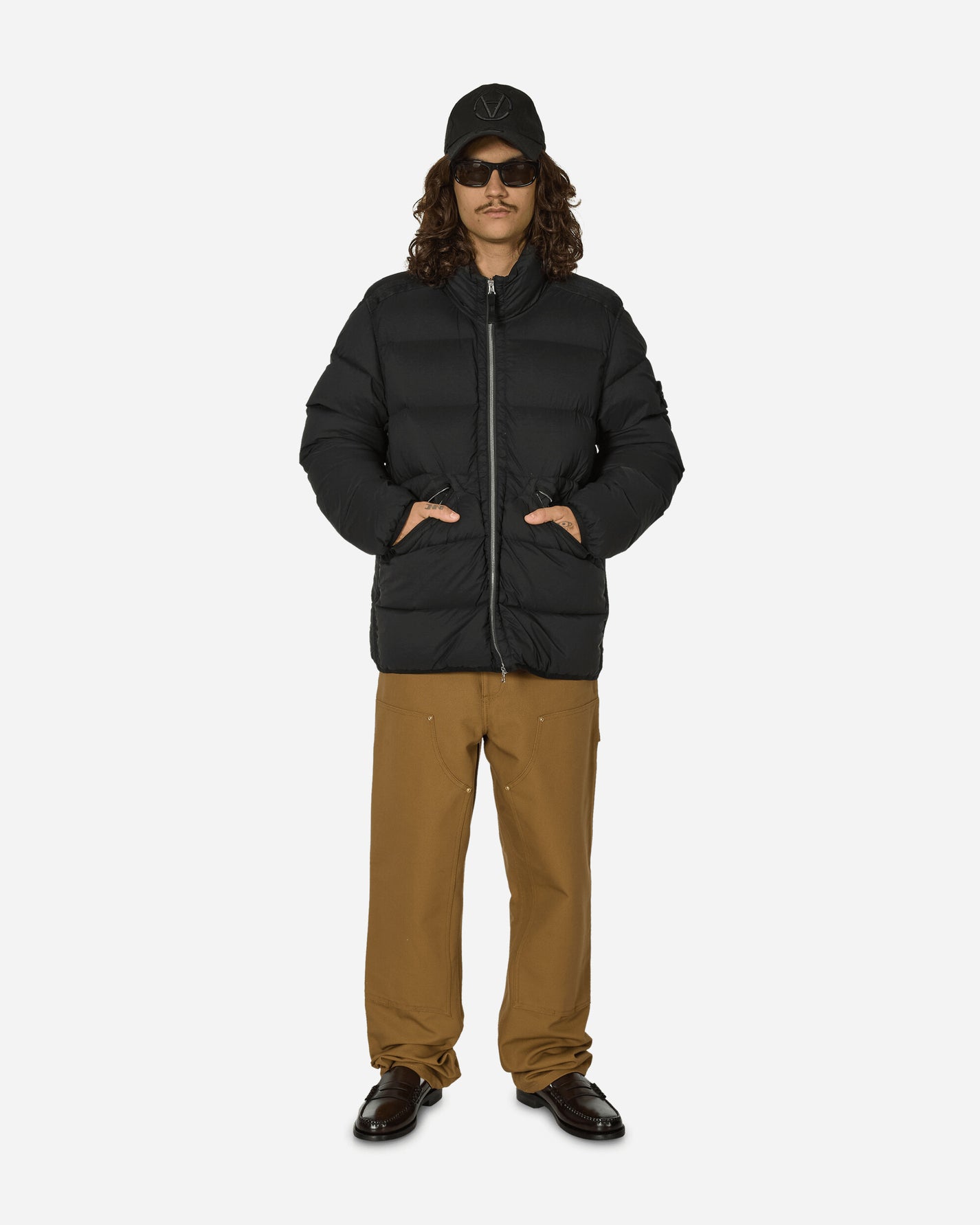 Stone Island Seamless Tunnel Down Jacket Black Coats and Jackets Down Jackets 811543028 V0029