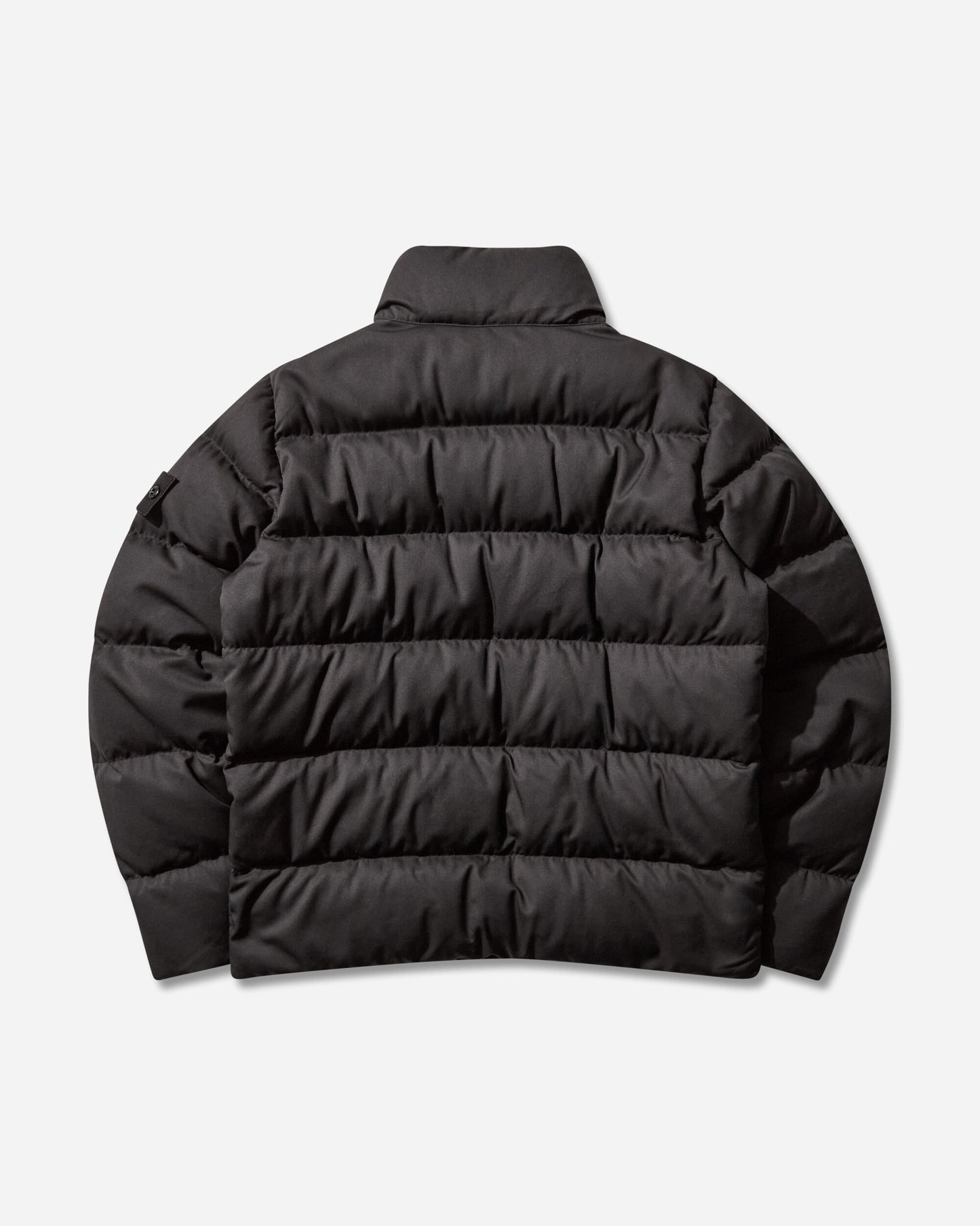Stone Island Twill Wool-Tc Down Jacket Ghost Black Coats and Jackets Down Jackets K2S15-4100100-S0F26 V0029