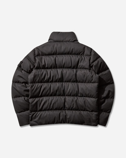 Stone Island Twill Wool-Tc Down Jacket Ghost Black Coats and Jackets Down Jackets K2S15-4100100-S0F26 V0029