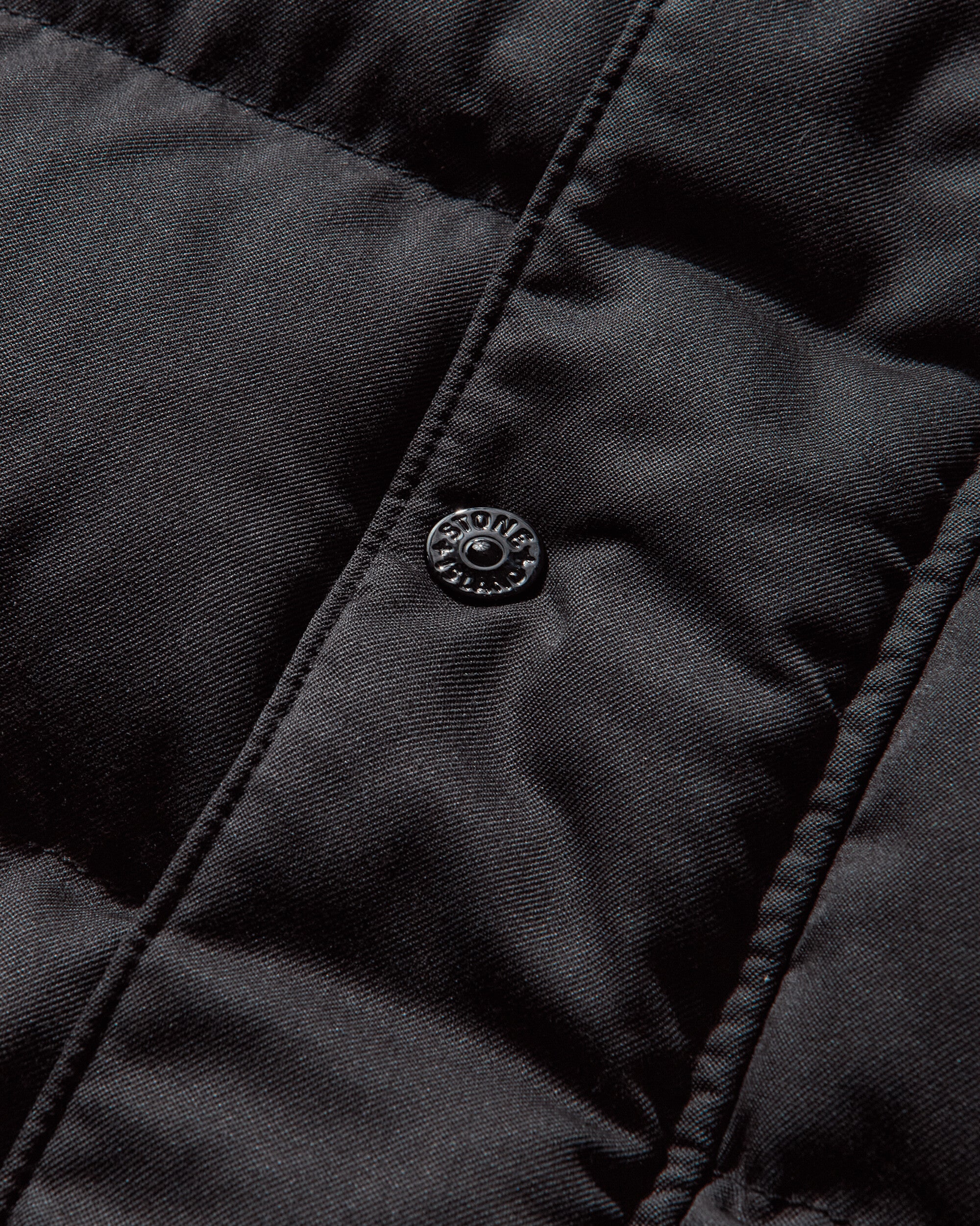 Stone Island Twill Wool-Tc Down Jacket Ghost Black Coats and Jackets Down Jackets K2S15-4100100-S0F26 V0029