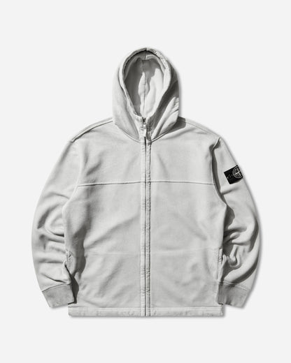 Stone Island Cotton Nylon Micro Ripstop Short Jacket Sky Blue Sweatshirts Hoodies L1S156100017S0306 V0041