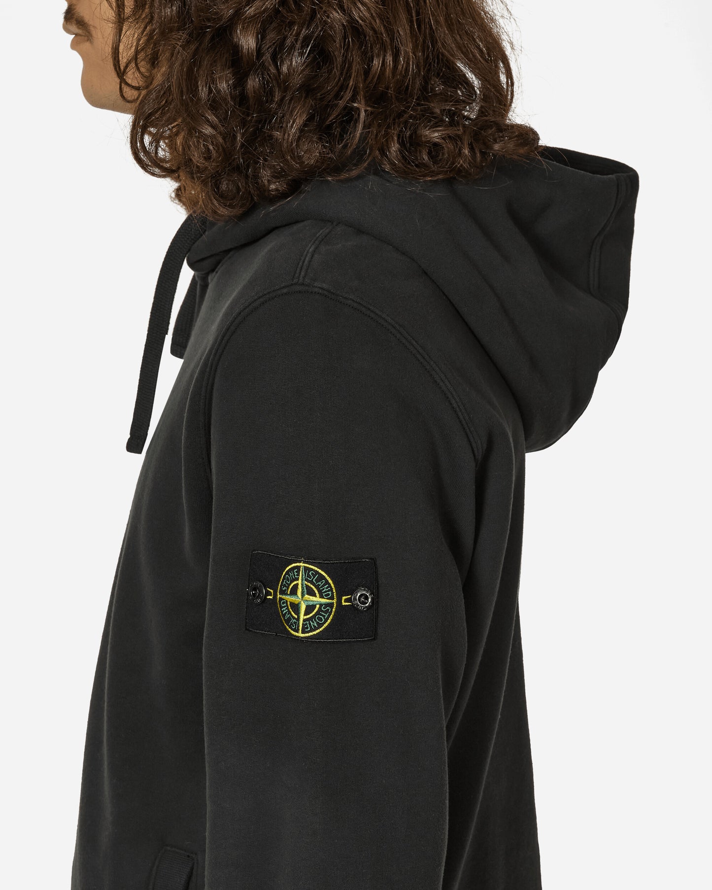 Stone Island Hoodie Black Sweatshirts Hoodies 811560820 V0029