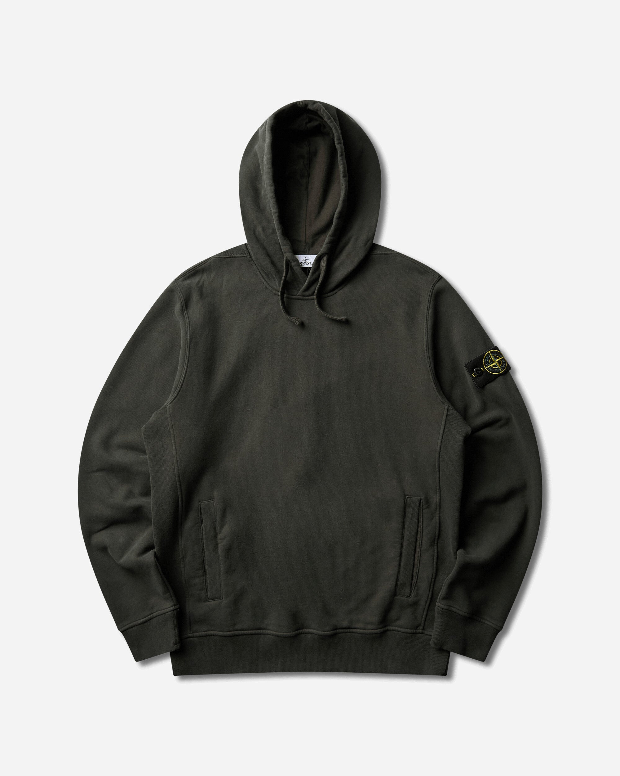 Stone Island Hoodie Sweater Coal Grey Sweatshirts Hoodies L2S156100048S0A20 V0078