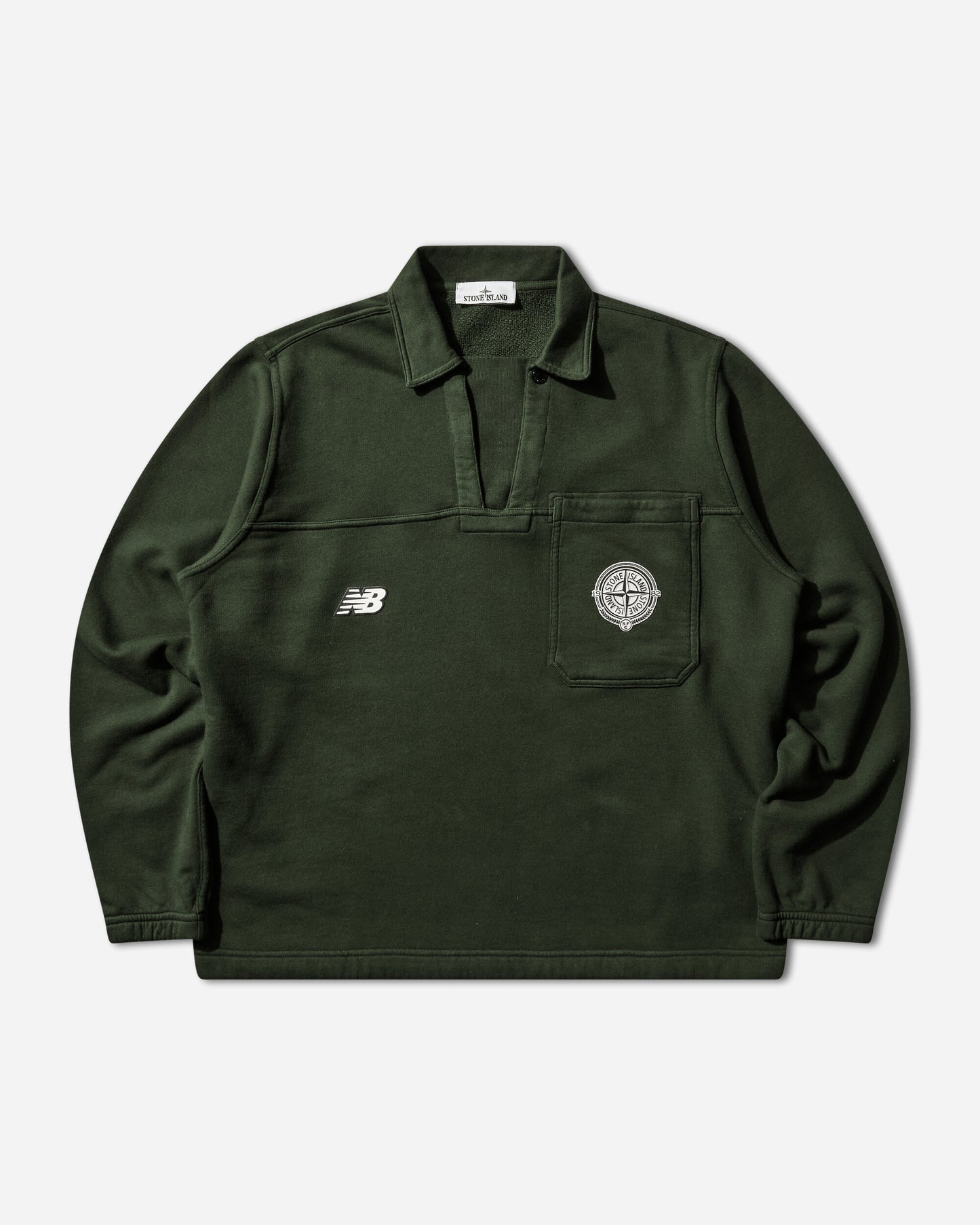 Stone Island Stone Island X New Balance - Polo Shirt Juniper Sweatshirts Hoodies L1S256100001S0487 V005E