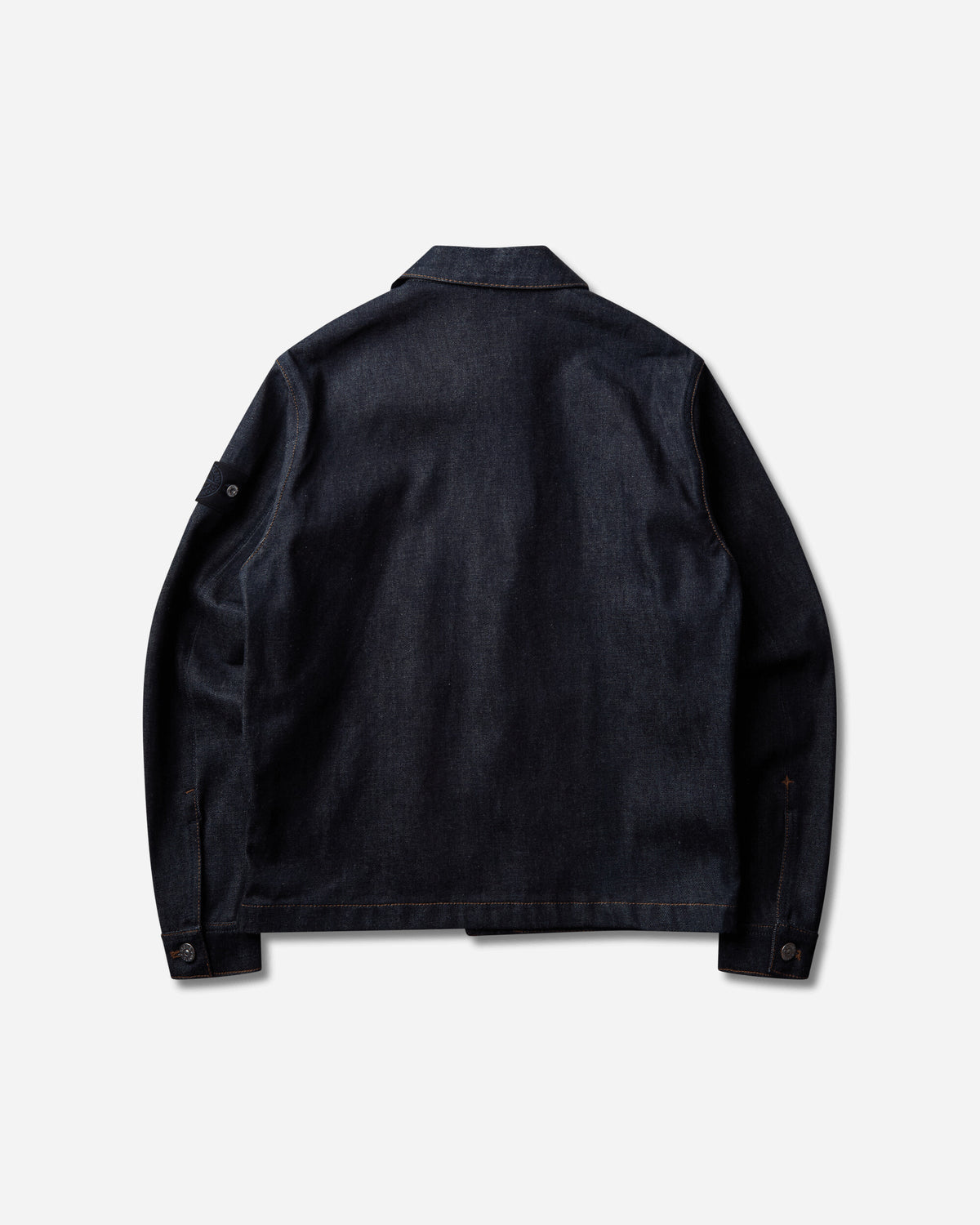 Stone Island Biker Jacket Blue Raw Coats and Jackets Jackets L2S144100006S00J8 VJ200
