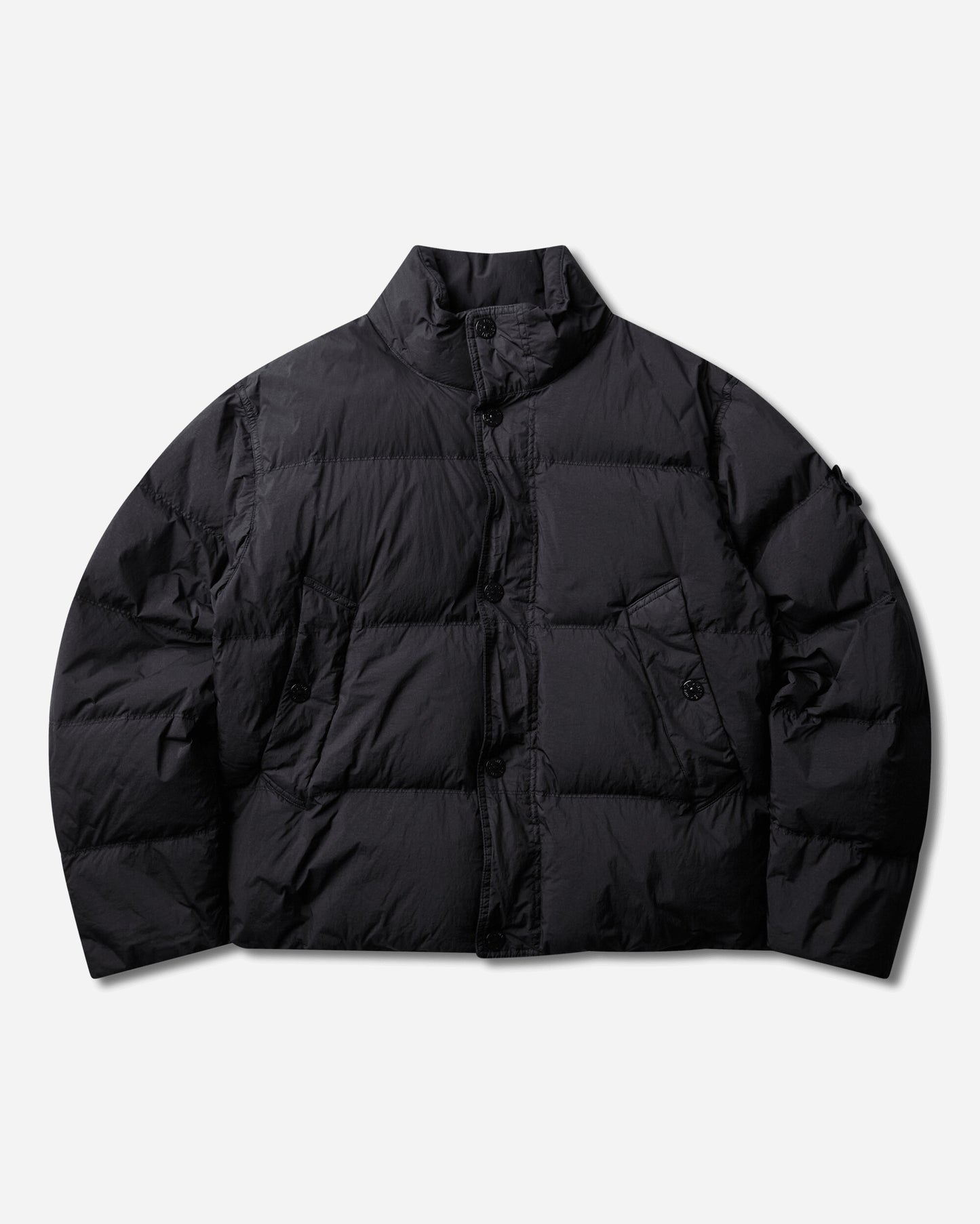 Stone Island Bomber Black Coats and Jackets Jackets L2S154100109S0A23 V0029