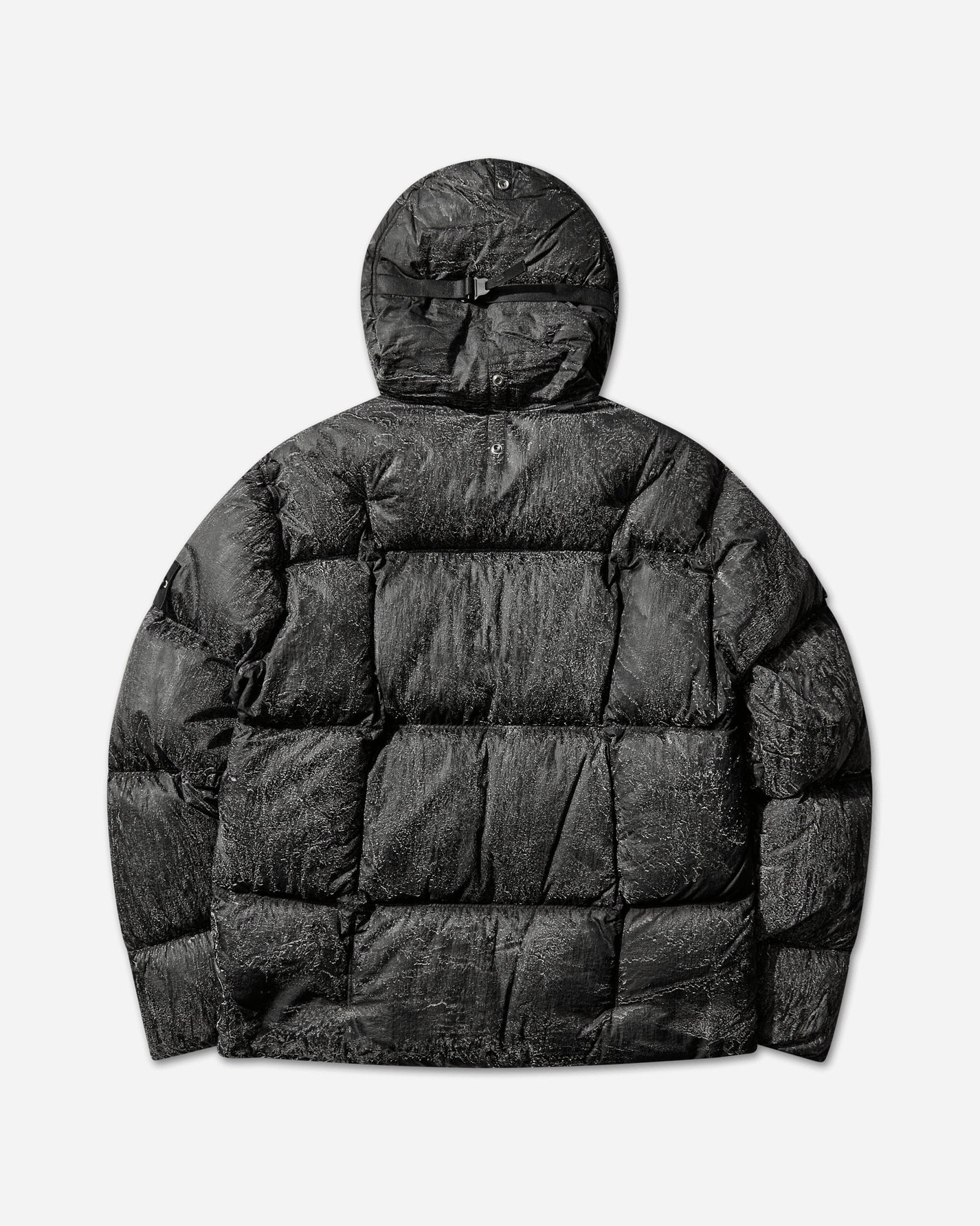 Stone Island Double Coated Cotton Ripstop Short Jacket Black Coats and Jackets Jackets L1S154100062S0358 V0029