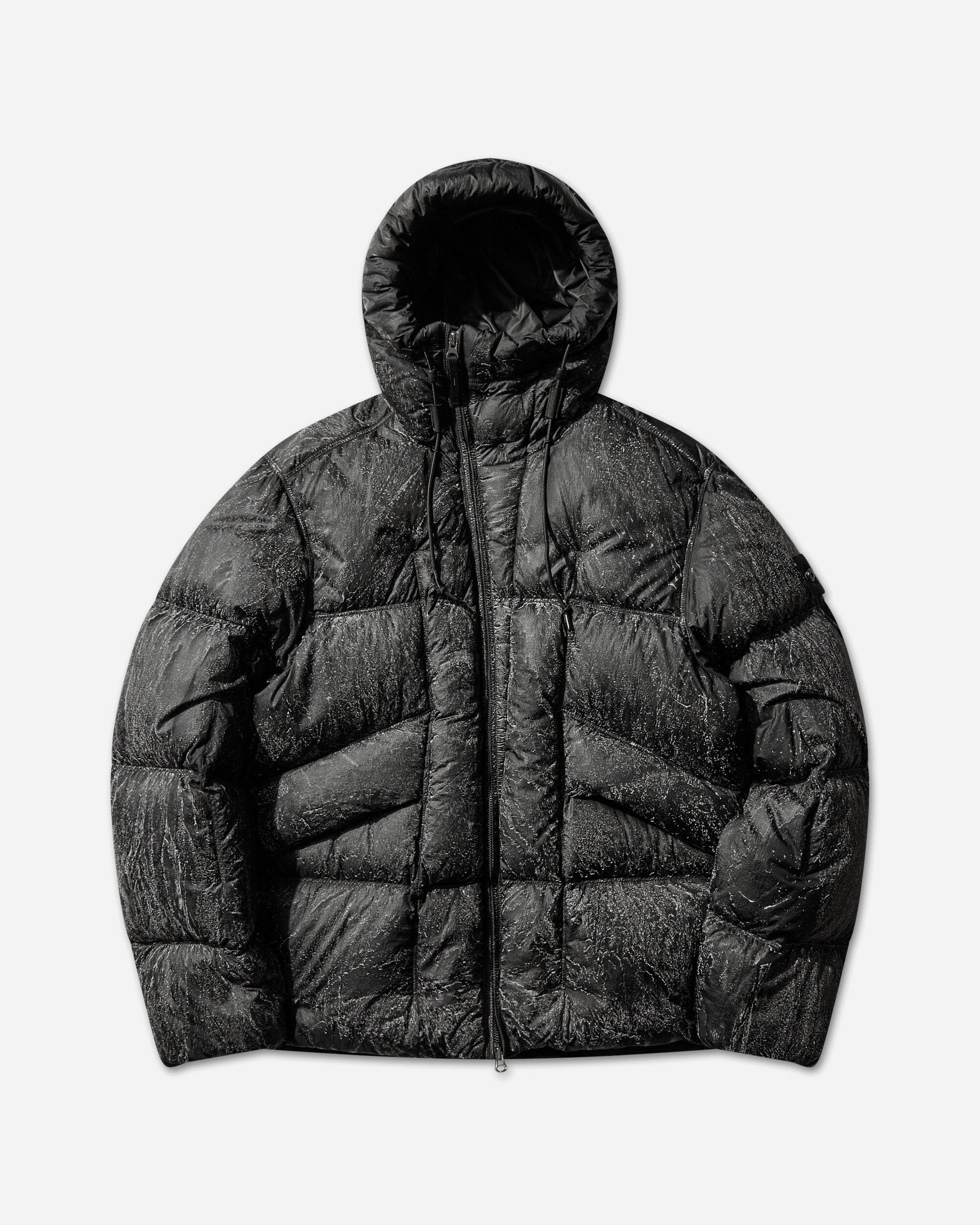 Stone Island Double Coated Cotton Ripstop Short Jacket Black Coats and Jackets Jackets L1S154100062S0358 V0029