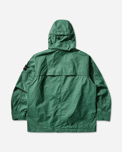 Stone Island Double Coated Cotton Ripstop Short Jacket Malachite Coats and Jackets Jackets L1S154100061S0356 V005H
