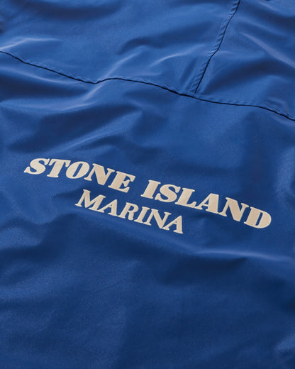 Stone Island Marina Reflective Short Jacket Bright Blue Coats and Jackets Jackets 8115445X2 V0022