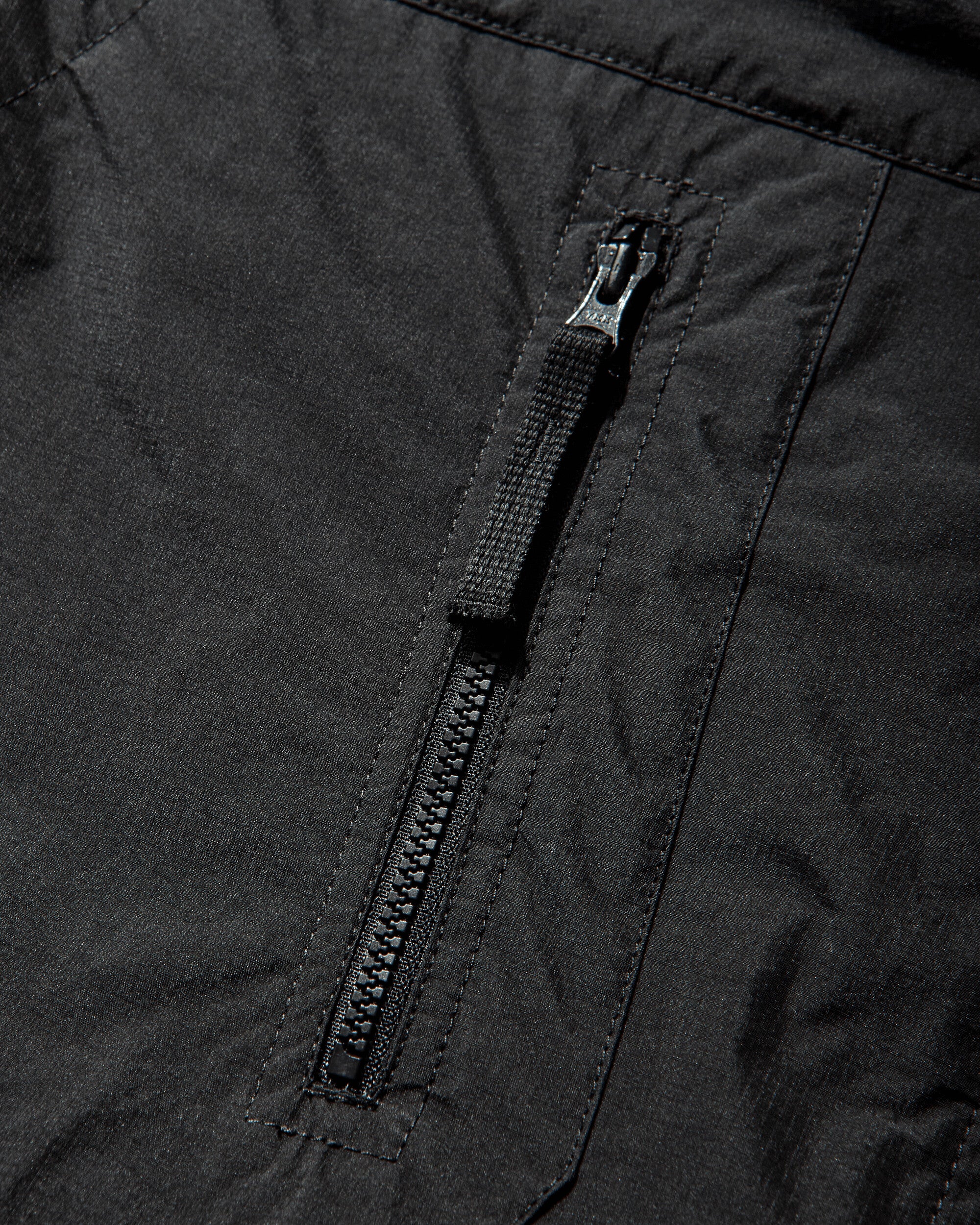 Men's Metal Lamina Poly Ripstop Jacket Black – Slam Jam®