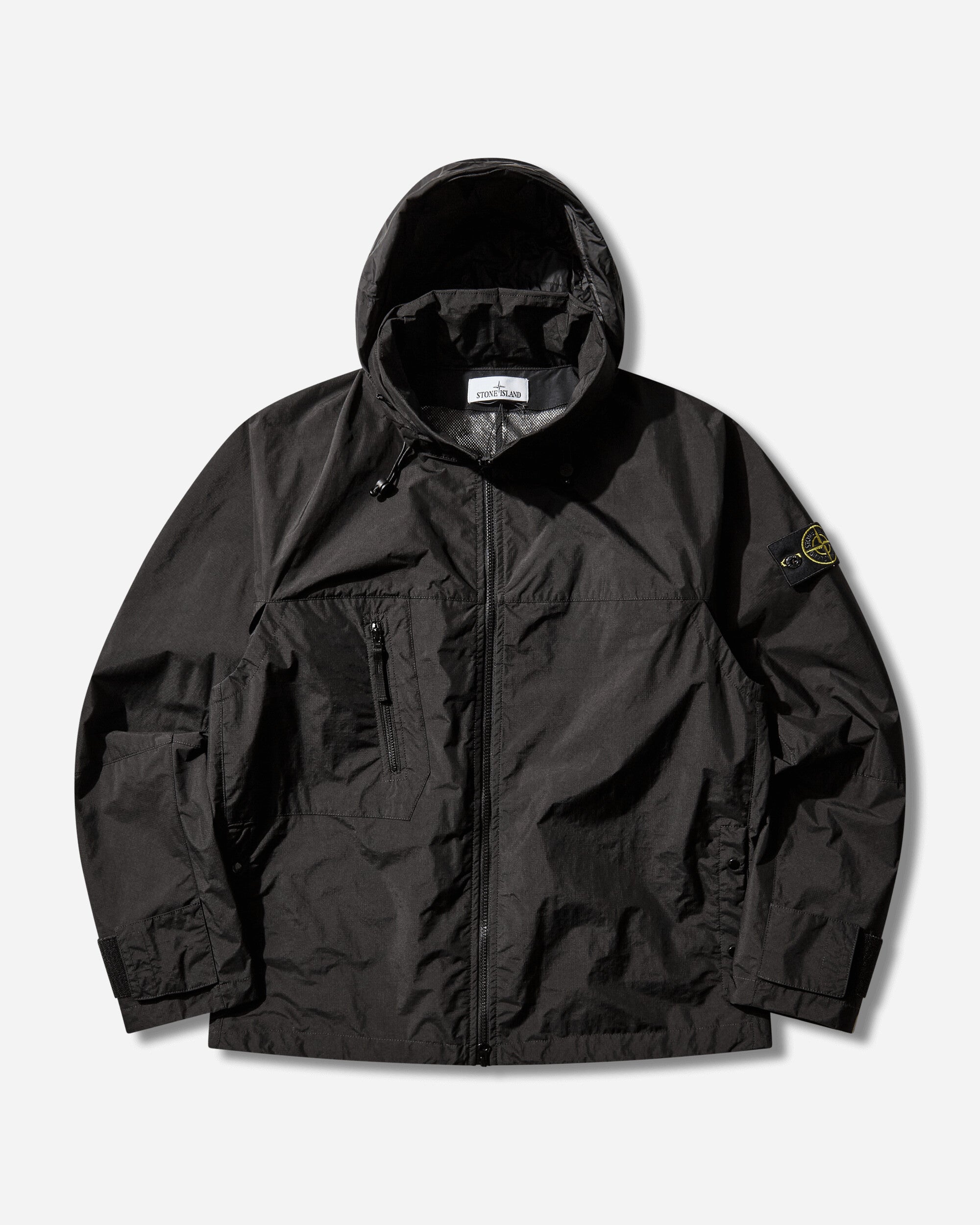 Men's Metal Lamina Poly Ripstop Jacket Black – Slam Jam®
