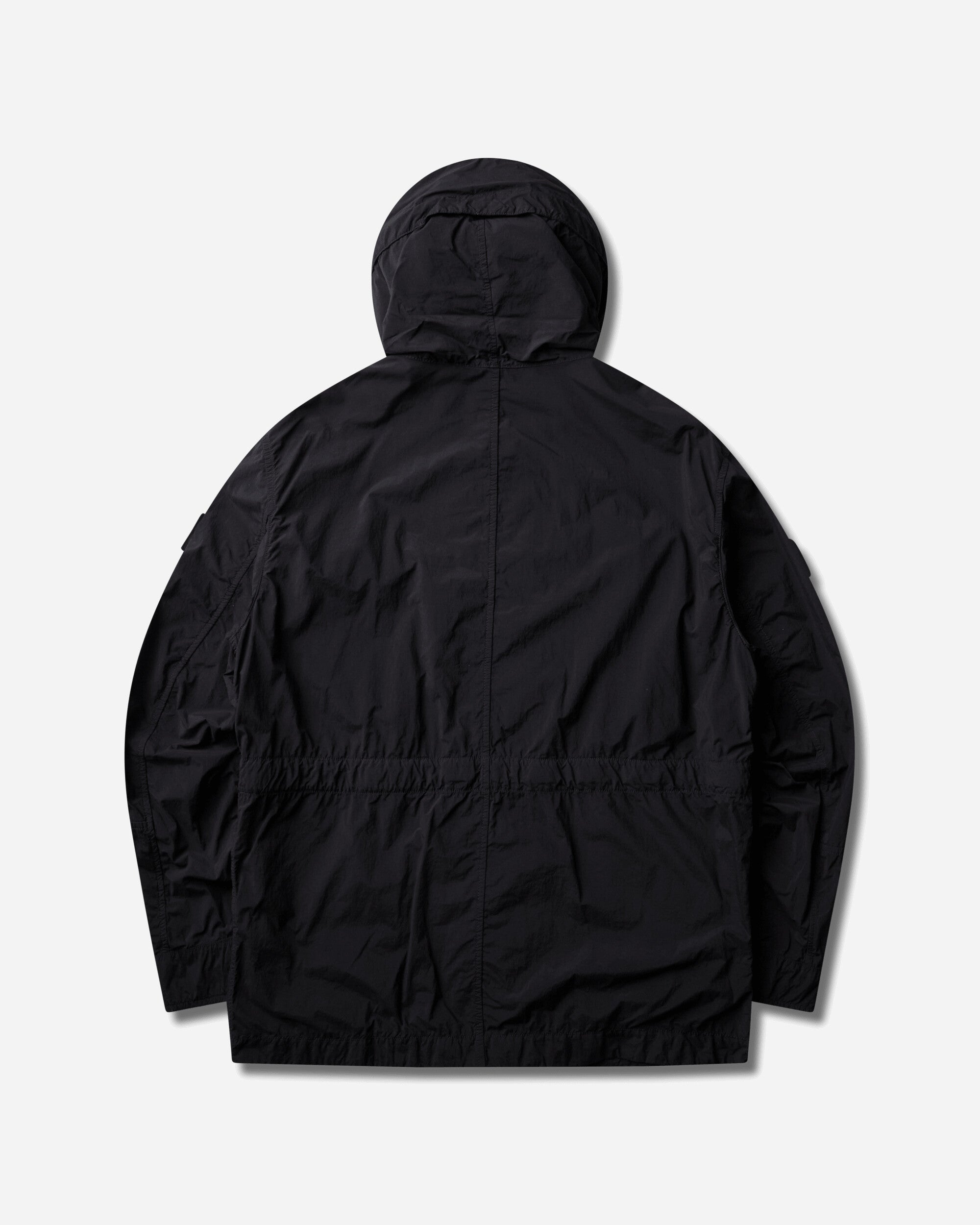 Stone Island Short Parka Black Coats and Jackets Jackets L2S15Q100024S00F6 V0029
