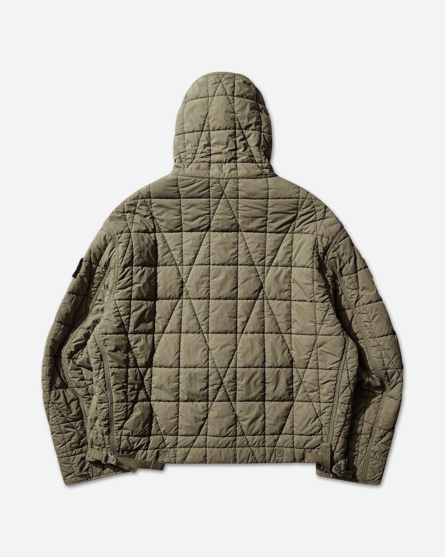 Stone Island Short Parka Military Green Coats and Jackets Jackets L1S154100014S0300 V005G