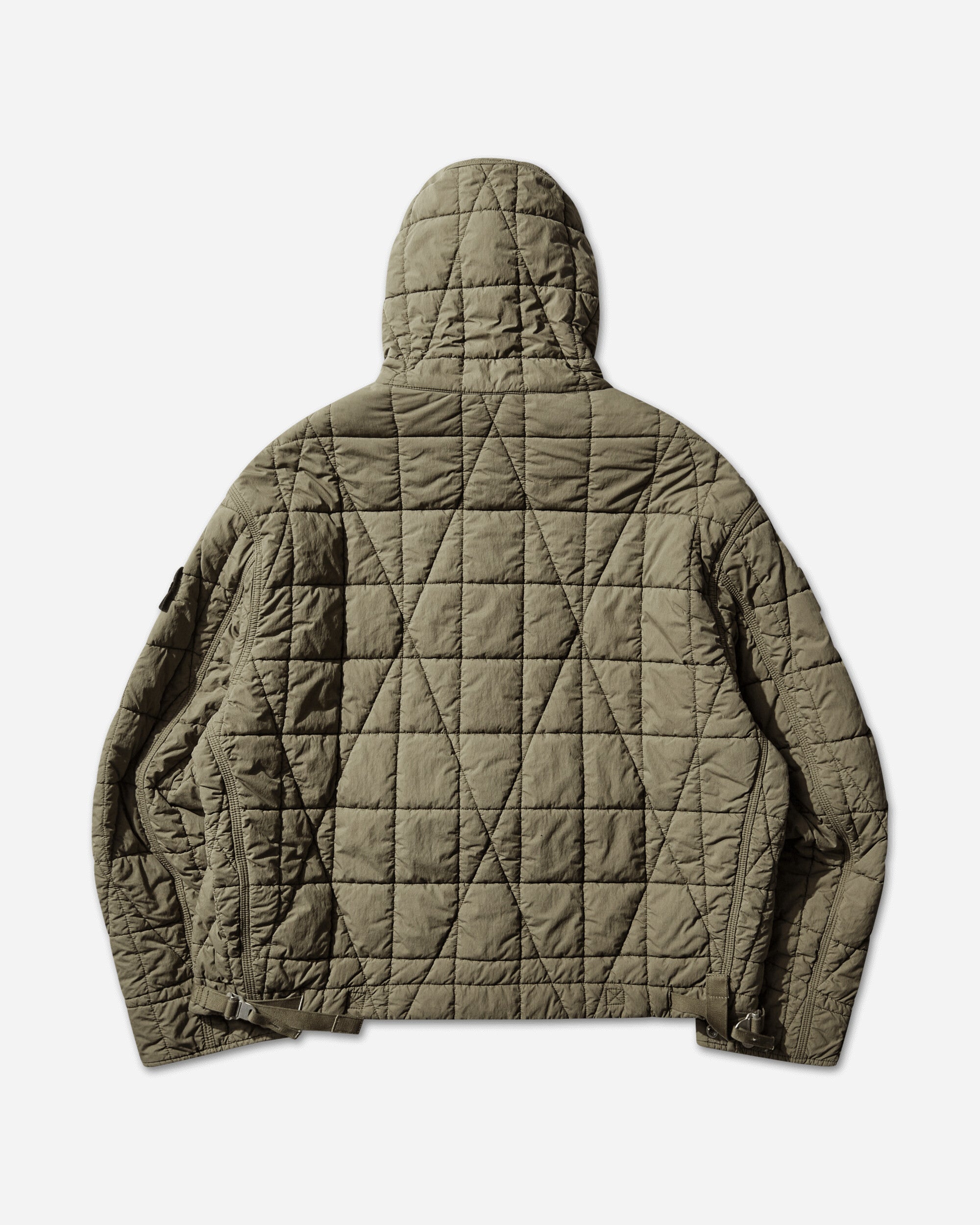 Stone Island Short Parka Military Green Coats and Jackets Jackets L1S154100014S0300 V005G