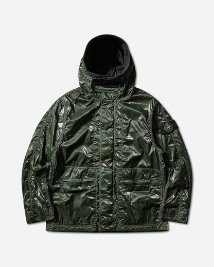 Stone Island Short Parka Juniper Coats and Jackets Jackets L1S254100003S0532 V005E