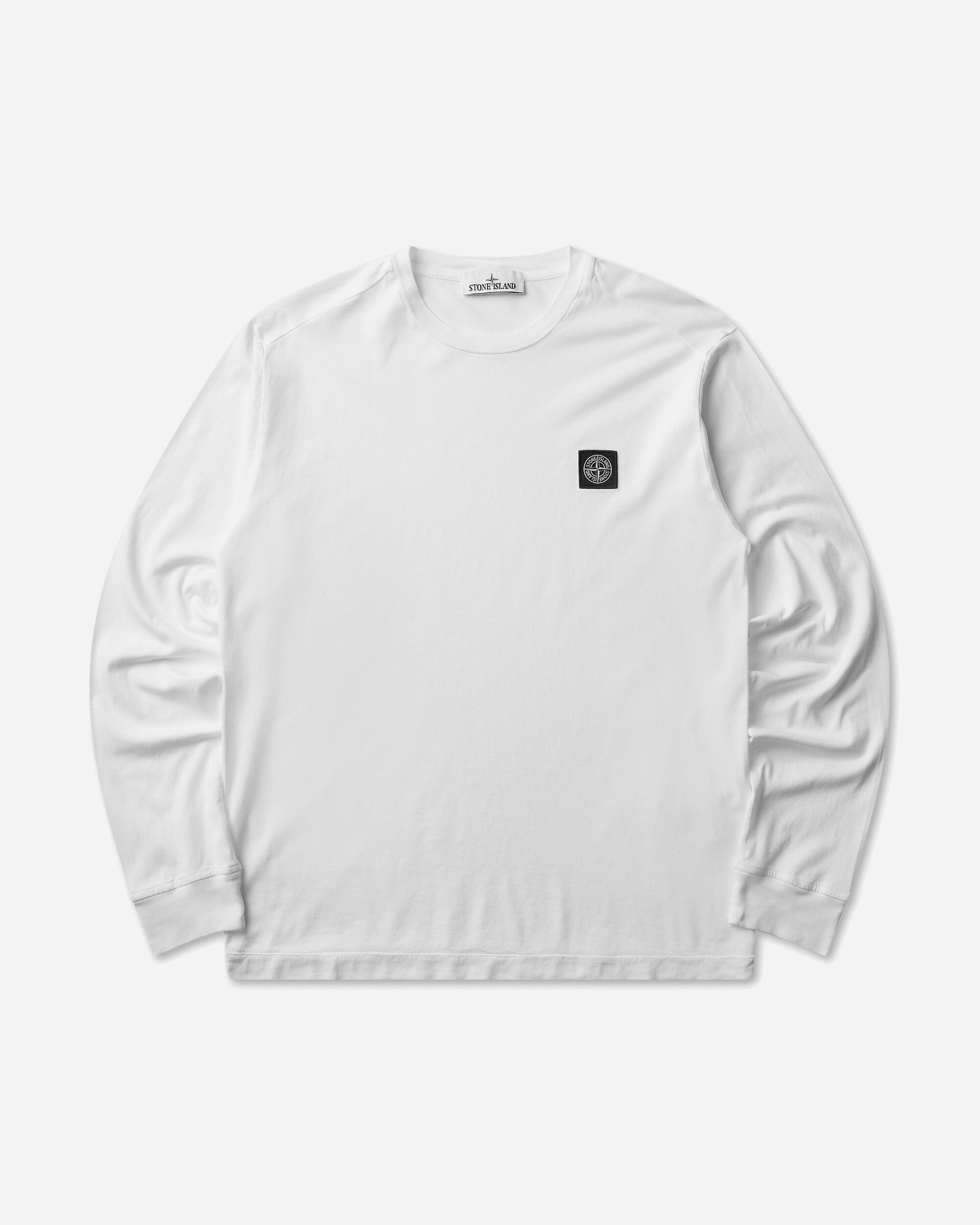 Stone Island Ls T-Shirt White T-Shirts Longsleeve L2S152100031S0013 V0001
