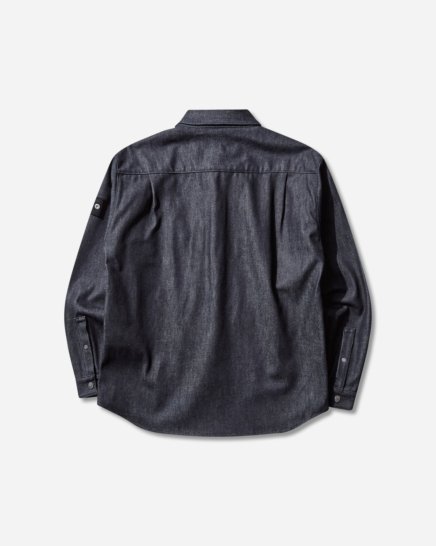 Stone Island Indigo Denim Raw Shirt Blue Raw Shirts Longsleeve Shirt K2S15-1100008-S00J8 VJ200