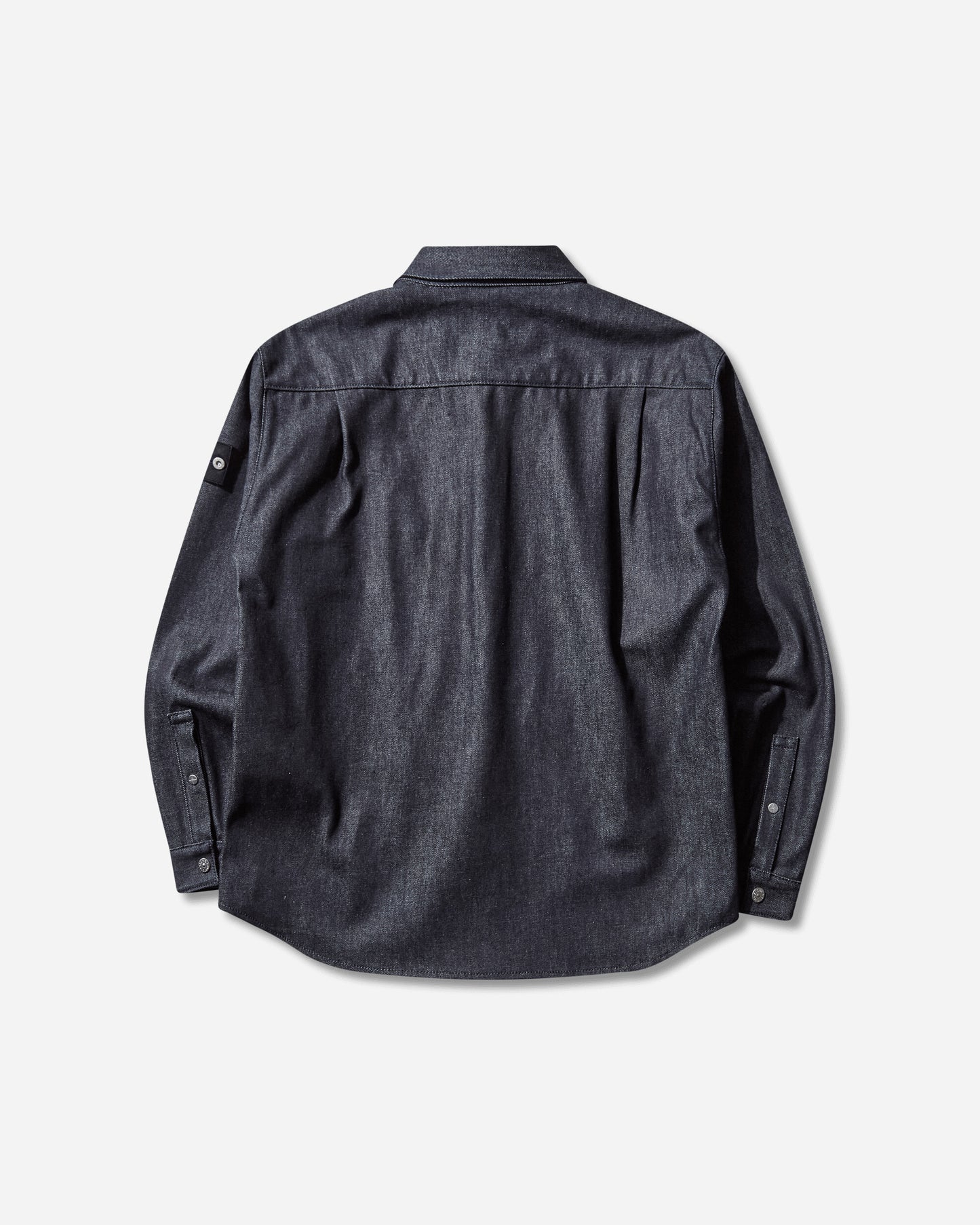 Stone Island Indigo Denim Raw Shirt Blue Raw Shirts Longsleeve Shirt K2S15-1100008-S00J8 VJ200