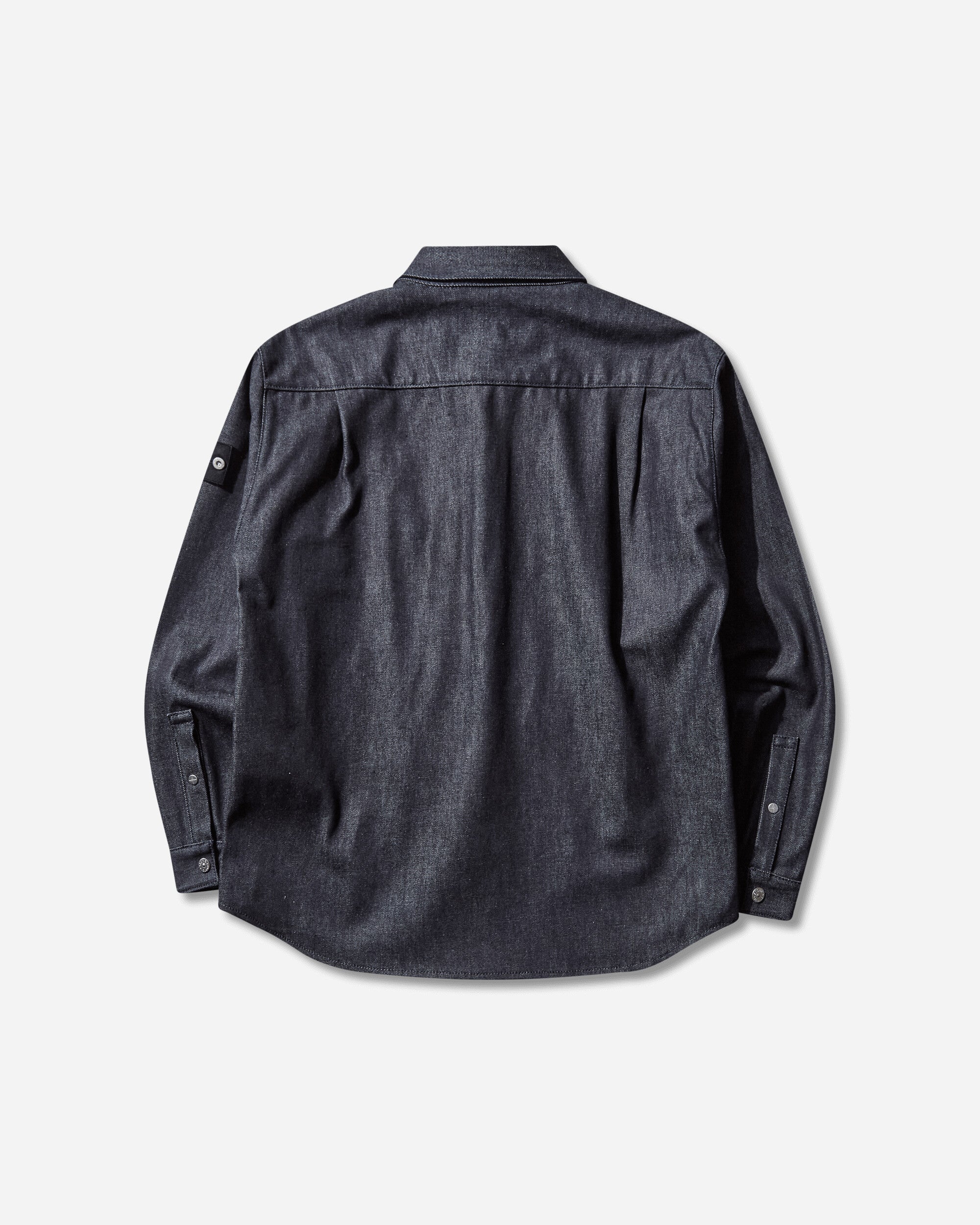 Stone Island Indigo Denim Raw Shirt Blue Raw Shirts Longsleeve Shirt K2S15-1100008-S00J8 VJ200