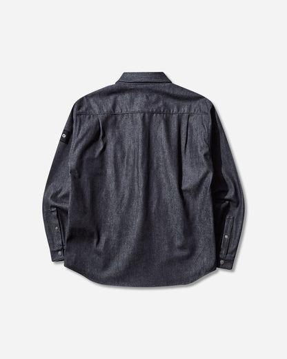 Stone Island Indigo Denim Raw Shirt Blue Raw Shirts Longsleeve Shirt K2S15-1100008-S00J8 VJ200