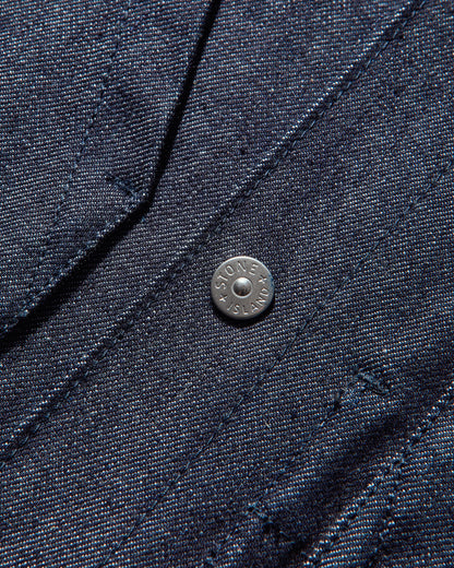 Stone Island Indigo Denim Raw Shirt Blue Raw Shirts Longsleeve Shirt K2S15-1100008-S00J8 VJ200