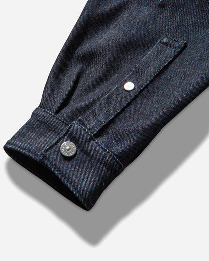 Stone Island Indigo Denim Raw Shirt Blue Raw Shirts Longsleeve Shirt K2S15-1100008-S00J8 VJ200